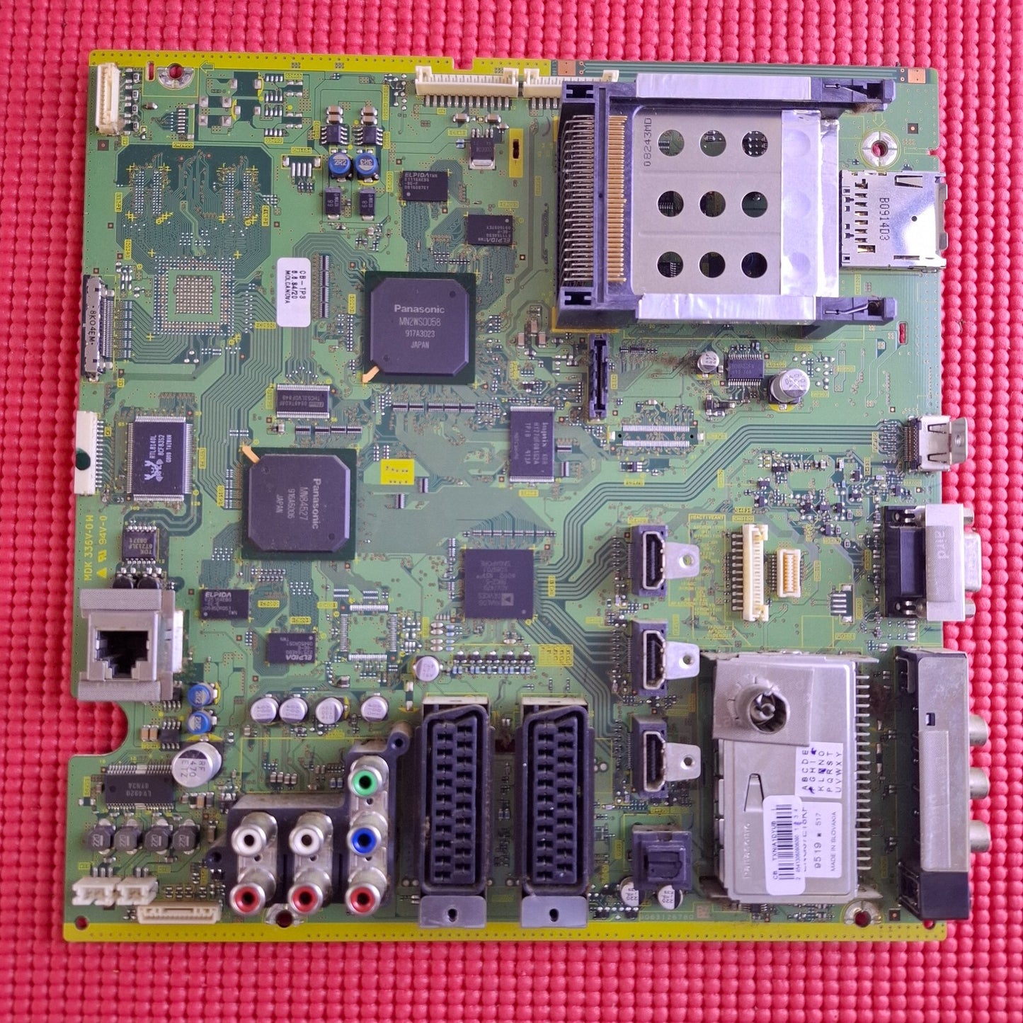 MAIN AV BOARD FOR PANASONIC TX-P42G15B 42" PLASMA TV TNPH0795 1 A TXN/A1DYUB