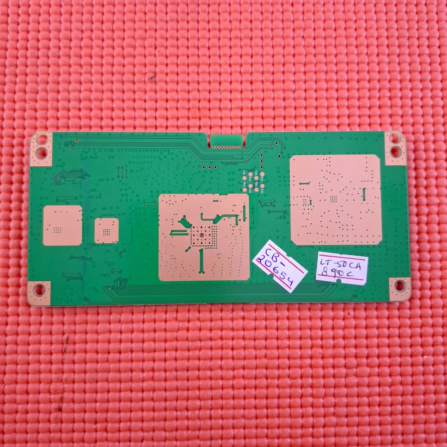 TCON LVDS BOARD FOR JVC LT-50CA890 L50AUE21 50" TV CCPD_80PIN_GOA_UHD_NOVA V1.2