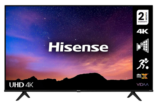 HISENSE 50A6GTUK 50" 4K UHD HDR SMART TV ALEXA BUILT-IN YOUTUBE NETFLIX (2021)