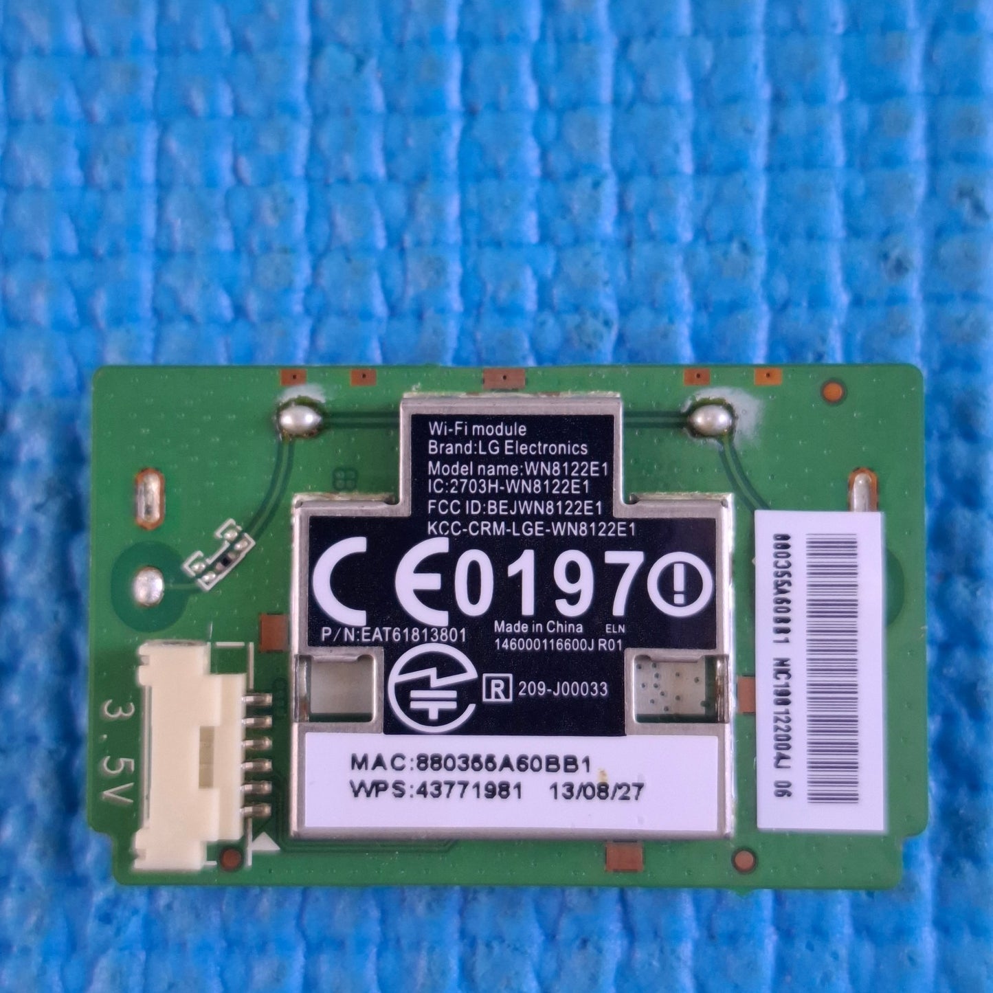 GENUINE WIFI MODULE FOR LG 55LA6800 65UF6790 TV EAT61813801