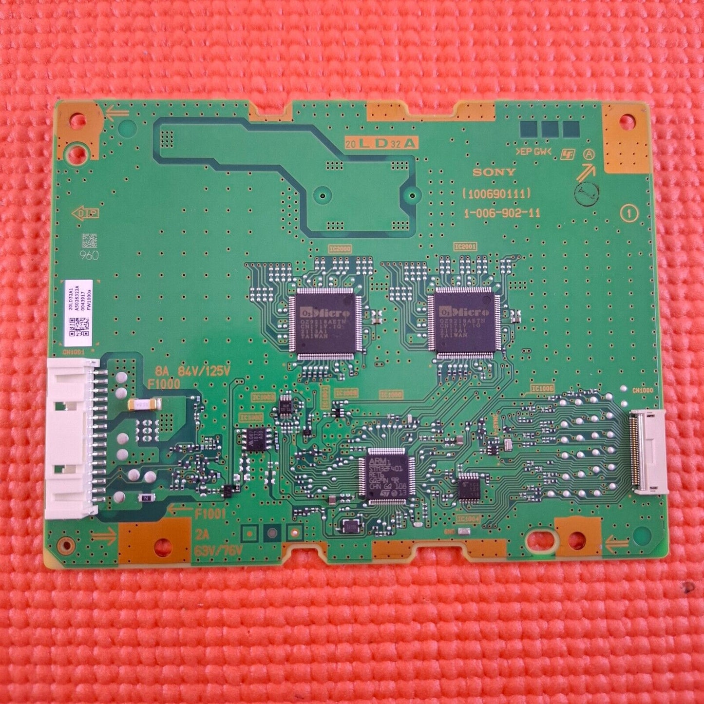 INVERTER BOARD FOR SONY XR-75X94J 75" OLED TV 1-006-902-11 (100690111) A5026322A