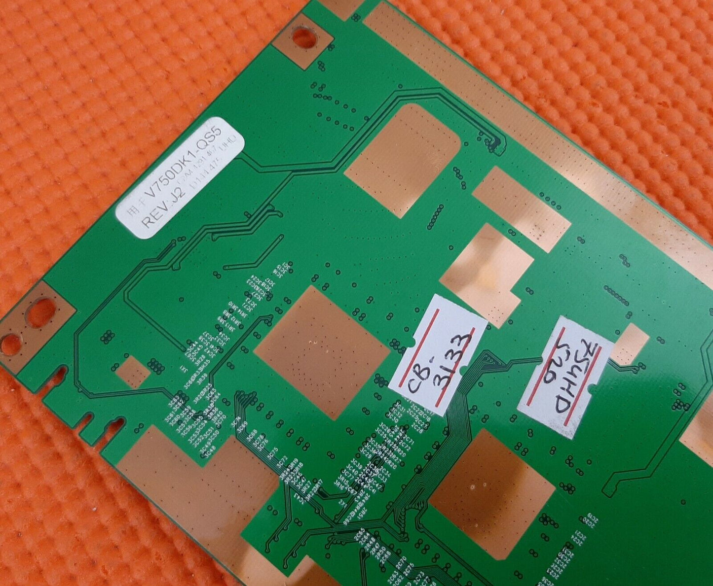 LVDS BOARD FOR LINSAR 75UHD520 75" LED TV V750DK2-CQ01