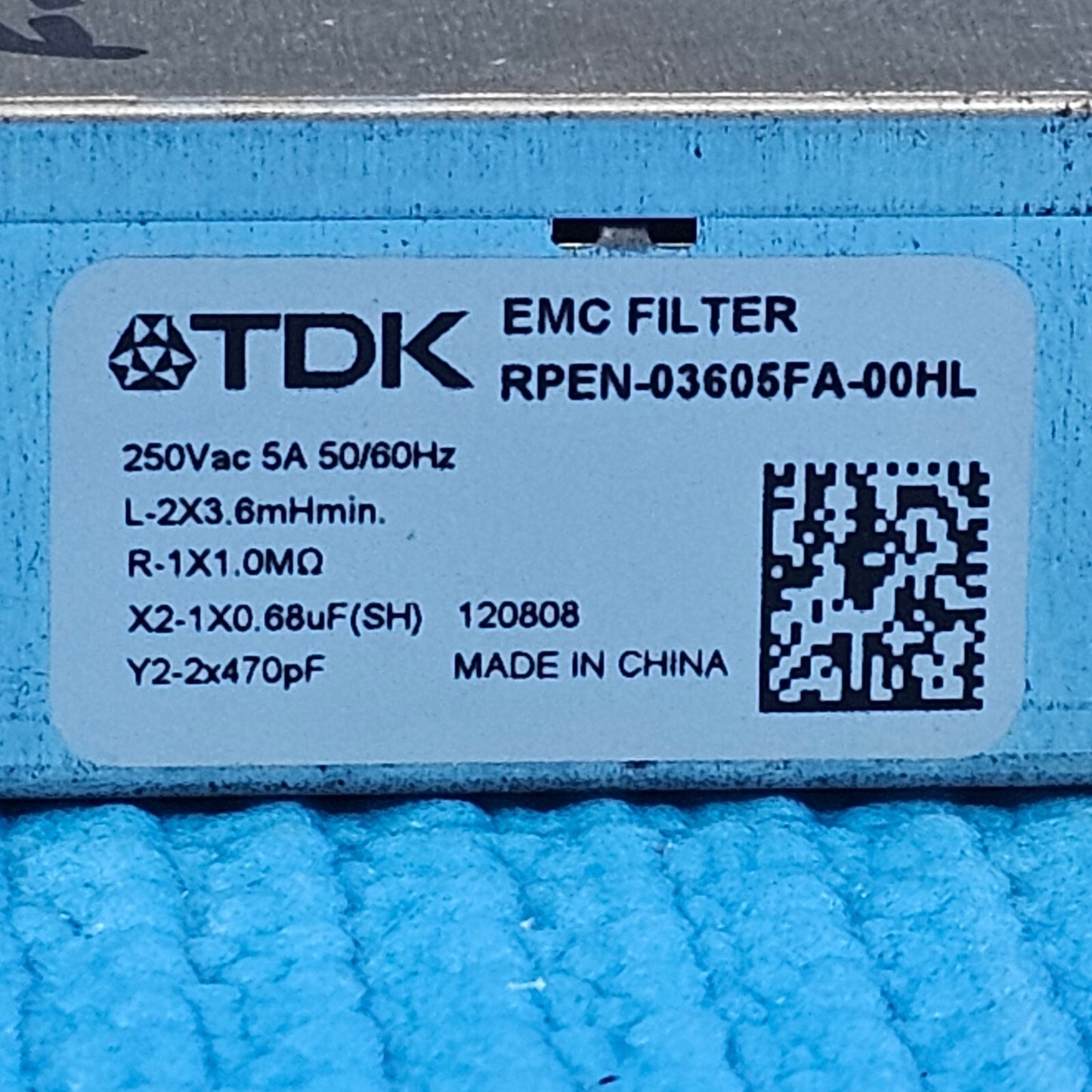 EMC NOISE FILTER FOR PANASONIC TX-P42GT50B TX-P42ST50B TV RPEN-03605FA-00HL