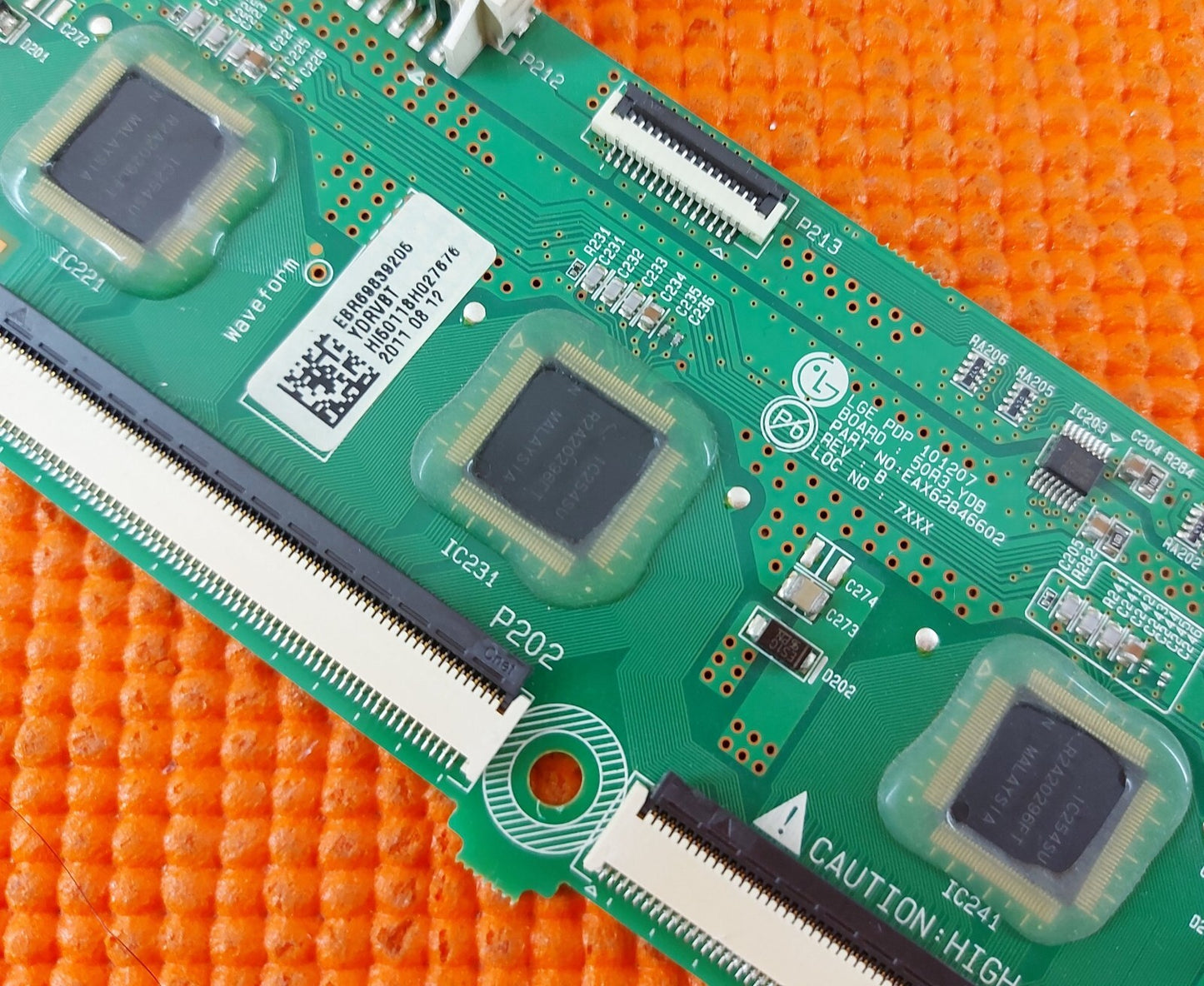 BUFFER FOR LG 50PV350T 50PZ570T 50PZ250T 50PZ550T TV EAX62846602 EBR69839205