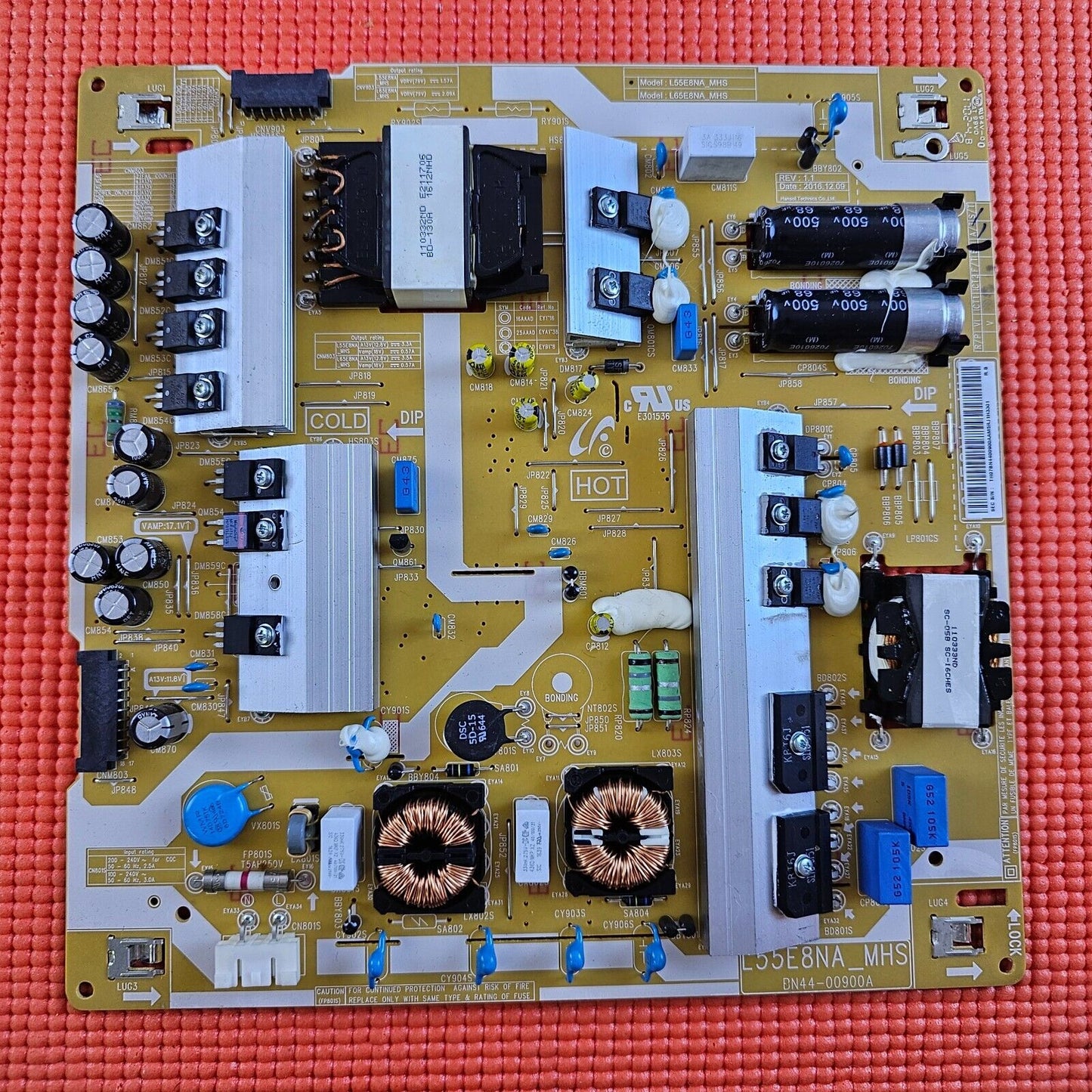 POWER BOARD FOR SAMSUNG QE55Q7CAMT QE55Q8CAMT TV L55E8NA_MHS BN44-00900A
