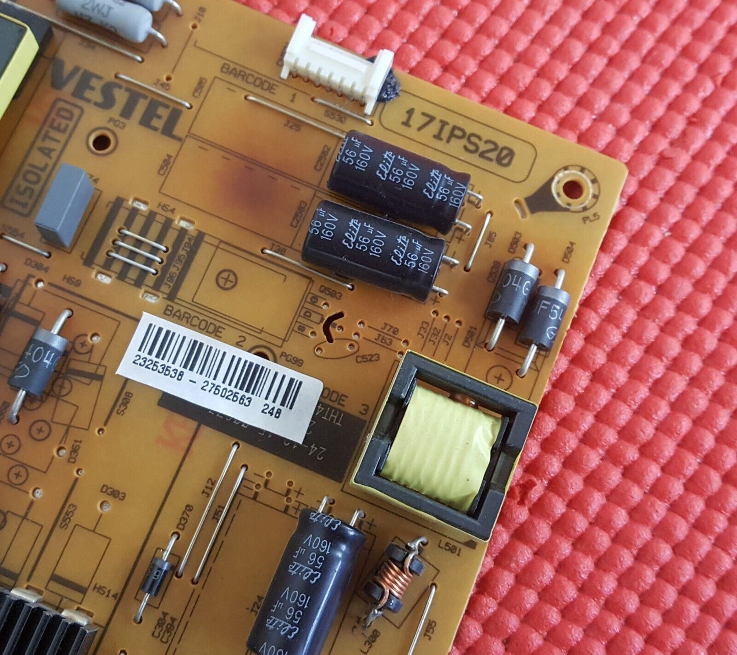 POWER SUPPLY PANASONIC FOR TX-48CX400B TX-48CX350B 48U7653DB TV 17IPS20 23253538