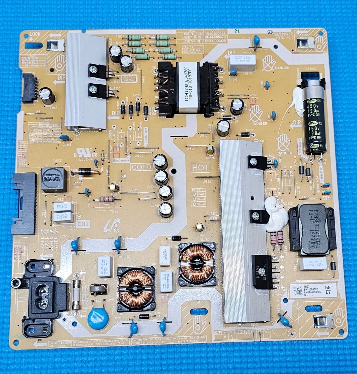 PSU FOR UE55RU7020K UE55RU7100K UE50RU7400 UE50RU7400U UE55RU7300 TV BN44-00932Q