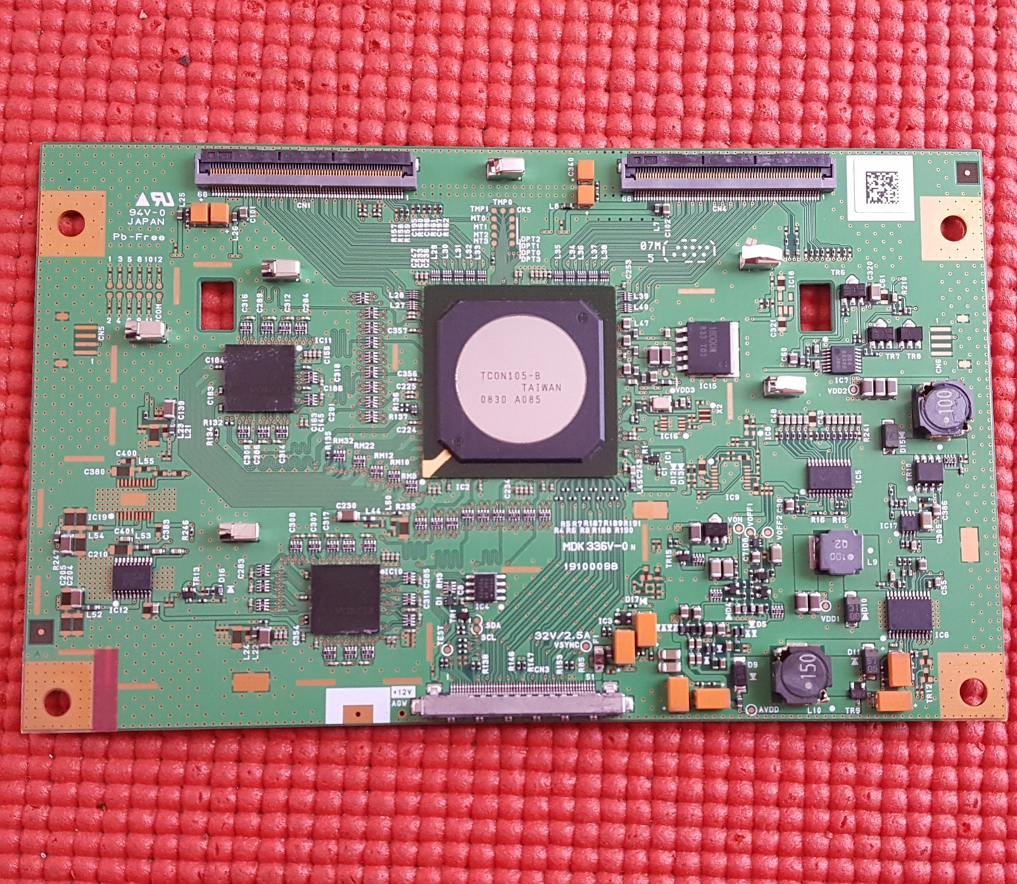 LVDS BOARD FOR PANASONIC TX-37LZD85 TX-37LZD800 TV MDK 336V-0 19100098 JAPAN