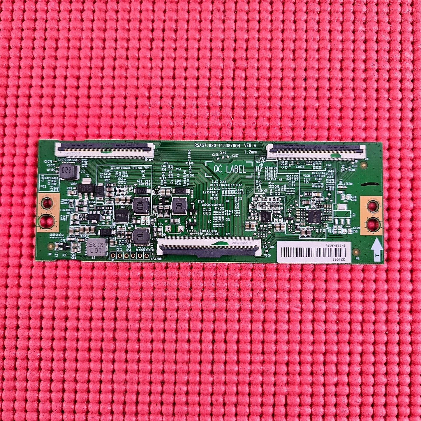 LVDS TCON BOARD FOR HISENSE 55A6BGTUK 55" TV RSAG7.820.11538/ROH VER.A 321097