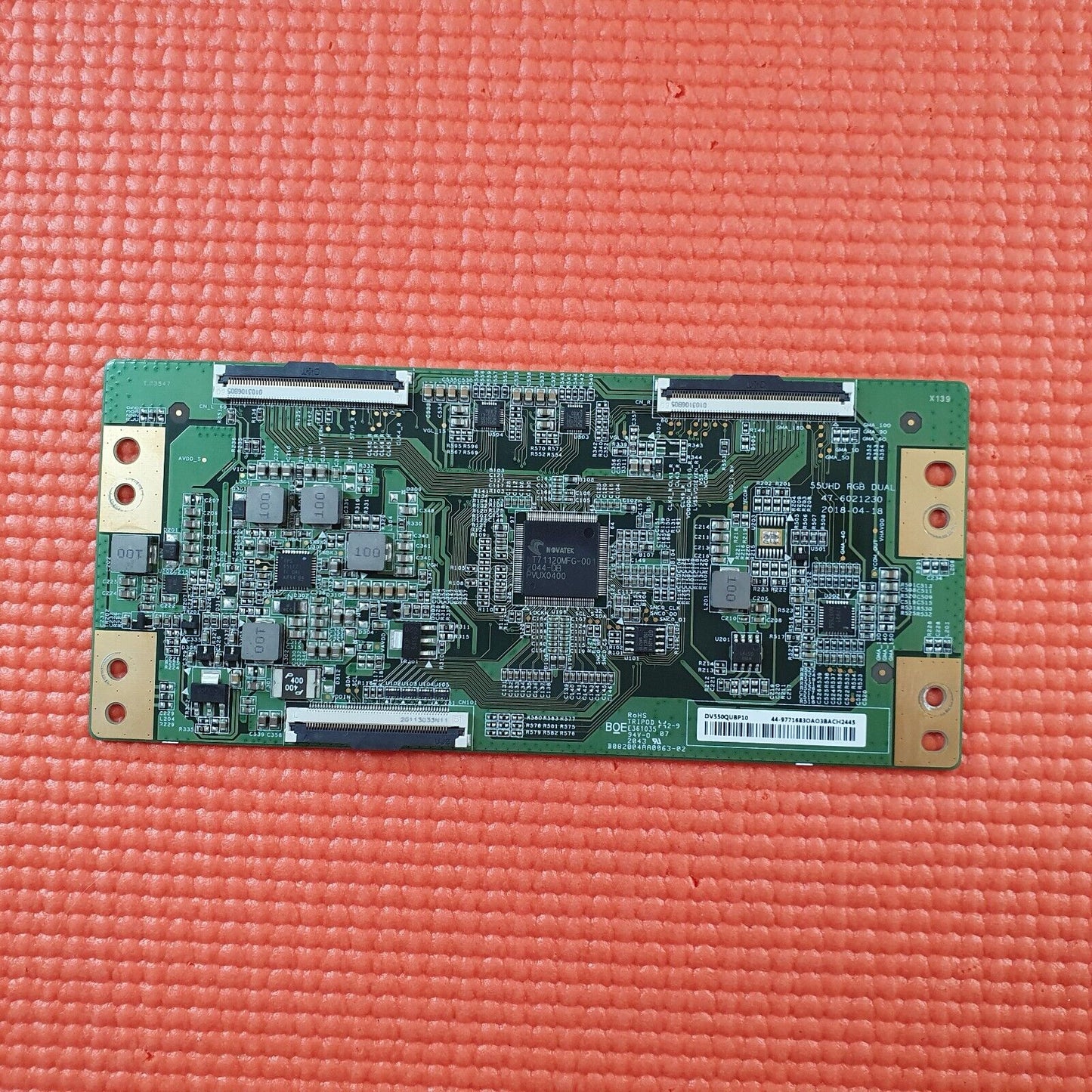 LVDS TCON BOARD FOR HITACHI 55HK6100UF 55" TV 47-6021230 DV550QUBP10