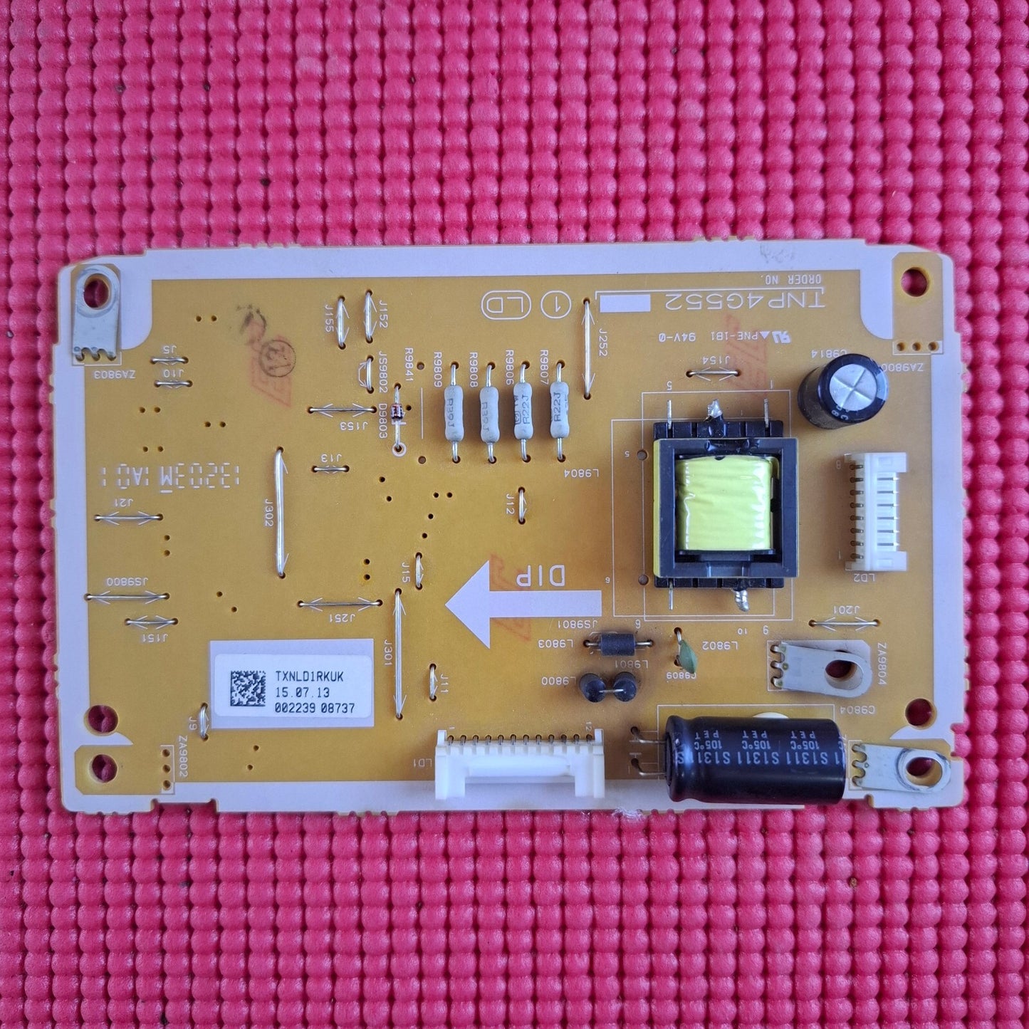 INVERTER DRIVER BOARD FOR PANASONIC TX-L39B6B 39" TV TNP4G552 1 LD TXNLD1RKUK