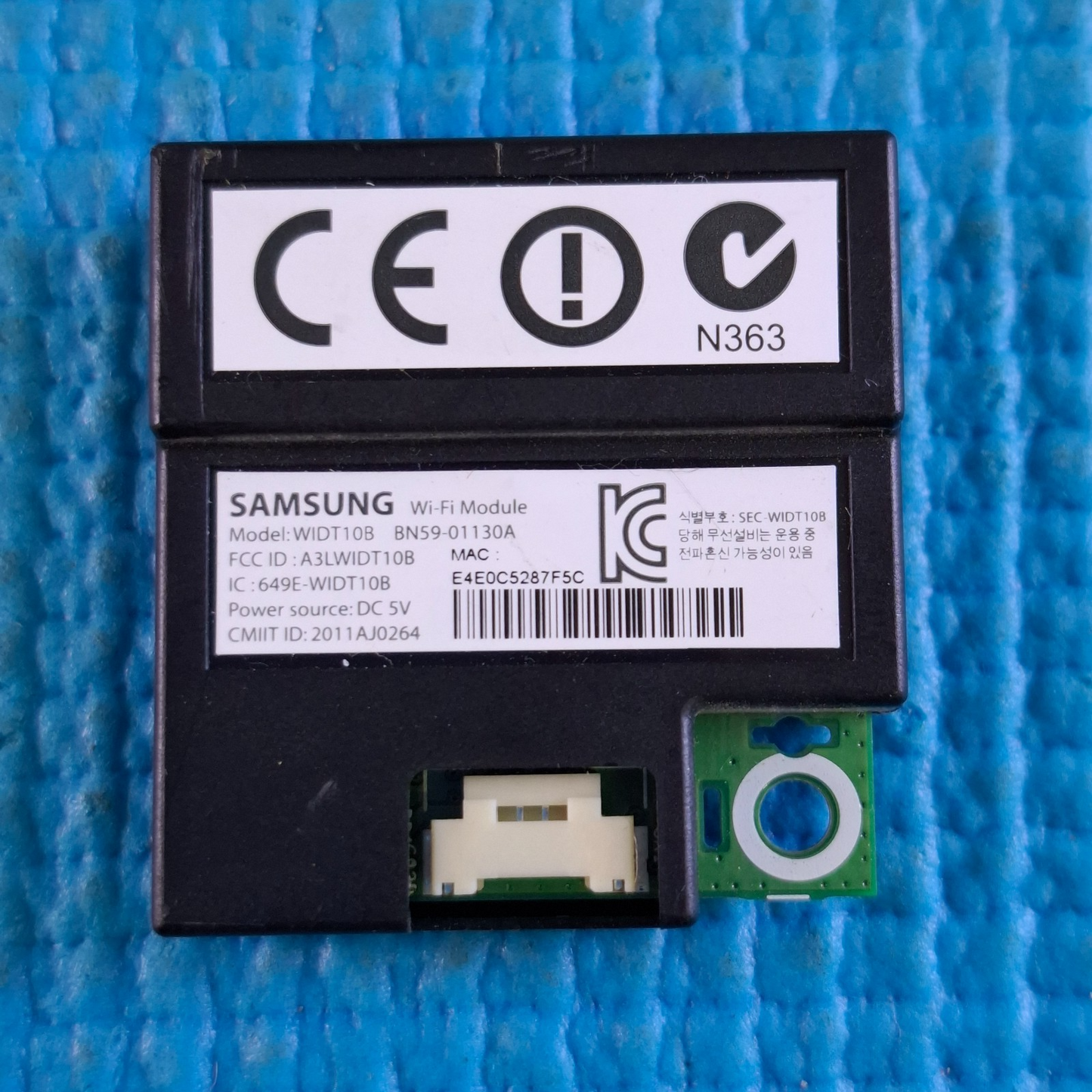 GENUINE WIFI MODULE FOR SAMSUNG UE40D8000 UE46D7000 UE55D8000 TV BN59-01130A