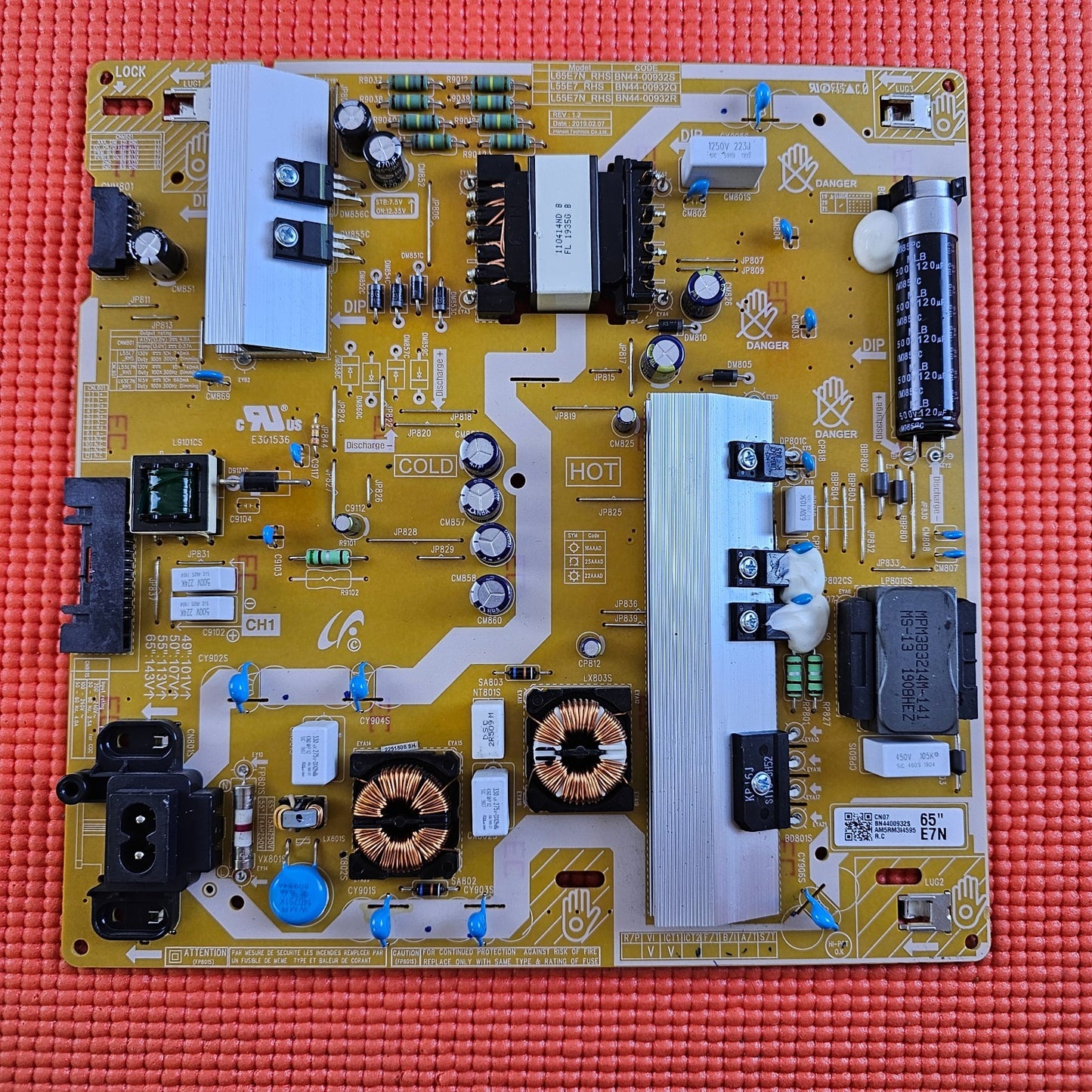 PSU FOR SAMSUNG UE65RU7020K UE65RU7100K UE65RU7020K UE55RU7300K TV BN44-00932S