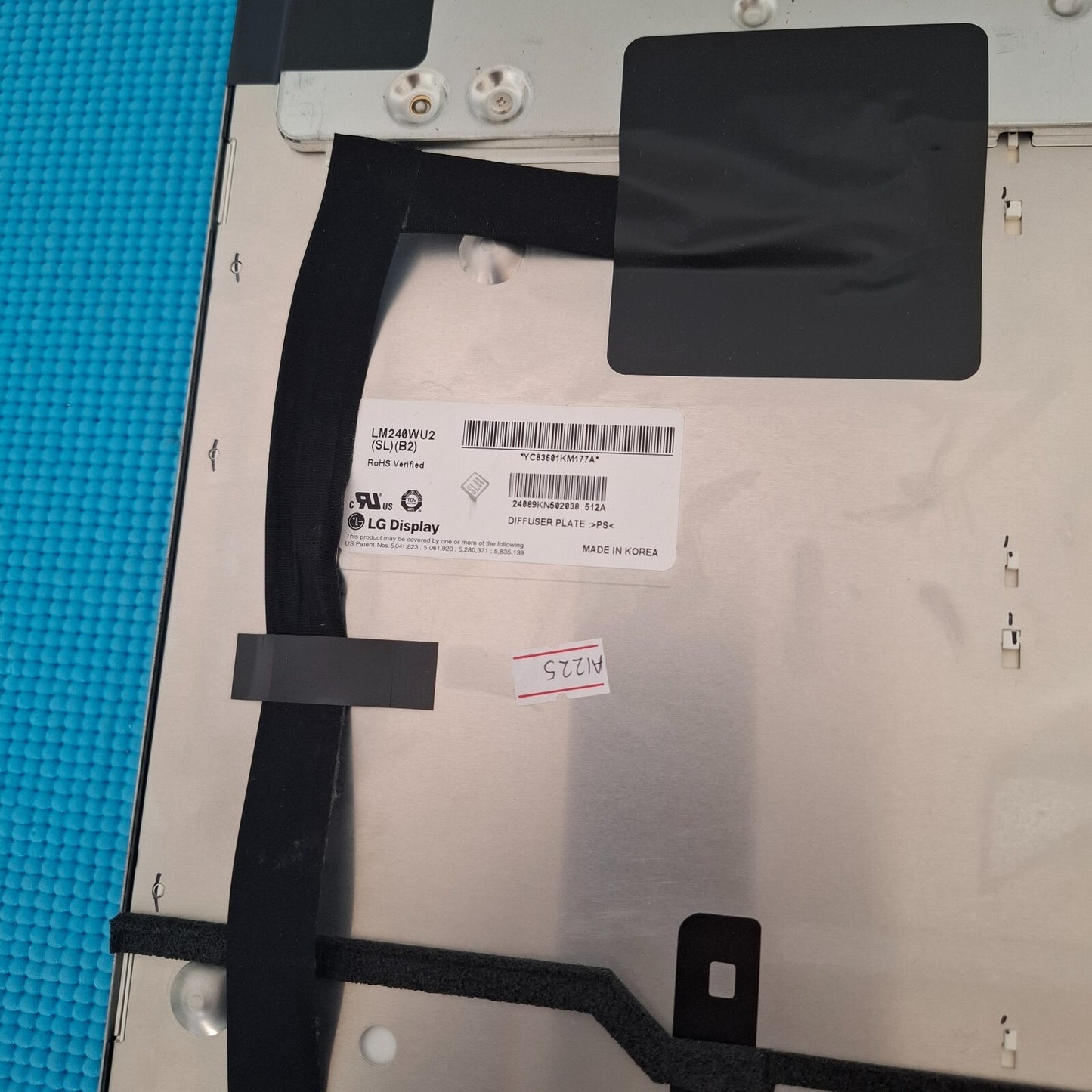 LED/LCD SCREEN PANEL LG DISPLAY LM240WU2 (SL) (B2) FOR APPLE A1225 IMAC
