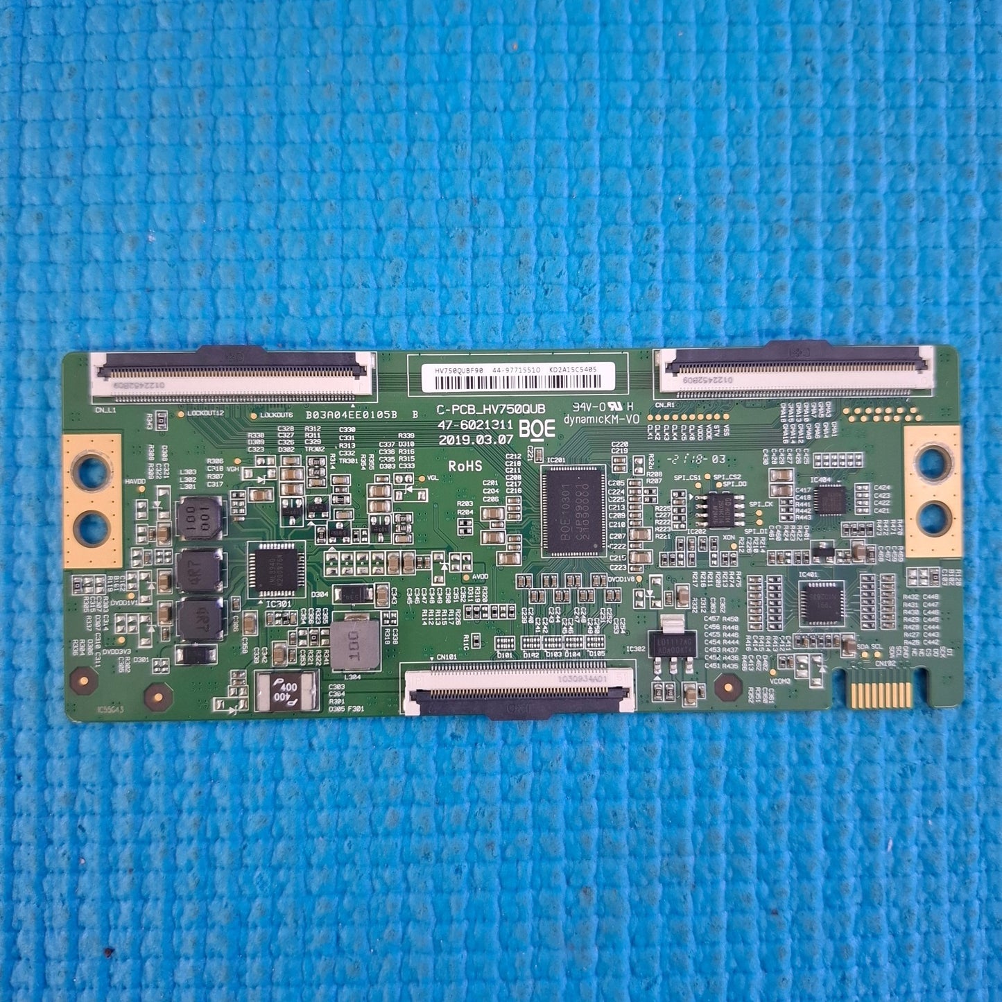 LVDS BOARD FR 75PUS8536/12 75PUS7855/12 LT-75CF810 75" TV 47-6021311 HV750QUBF90