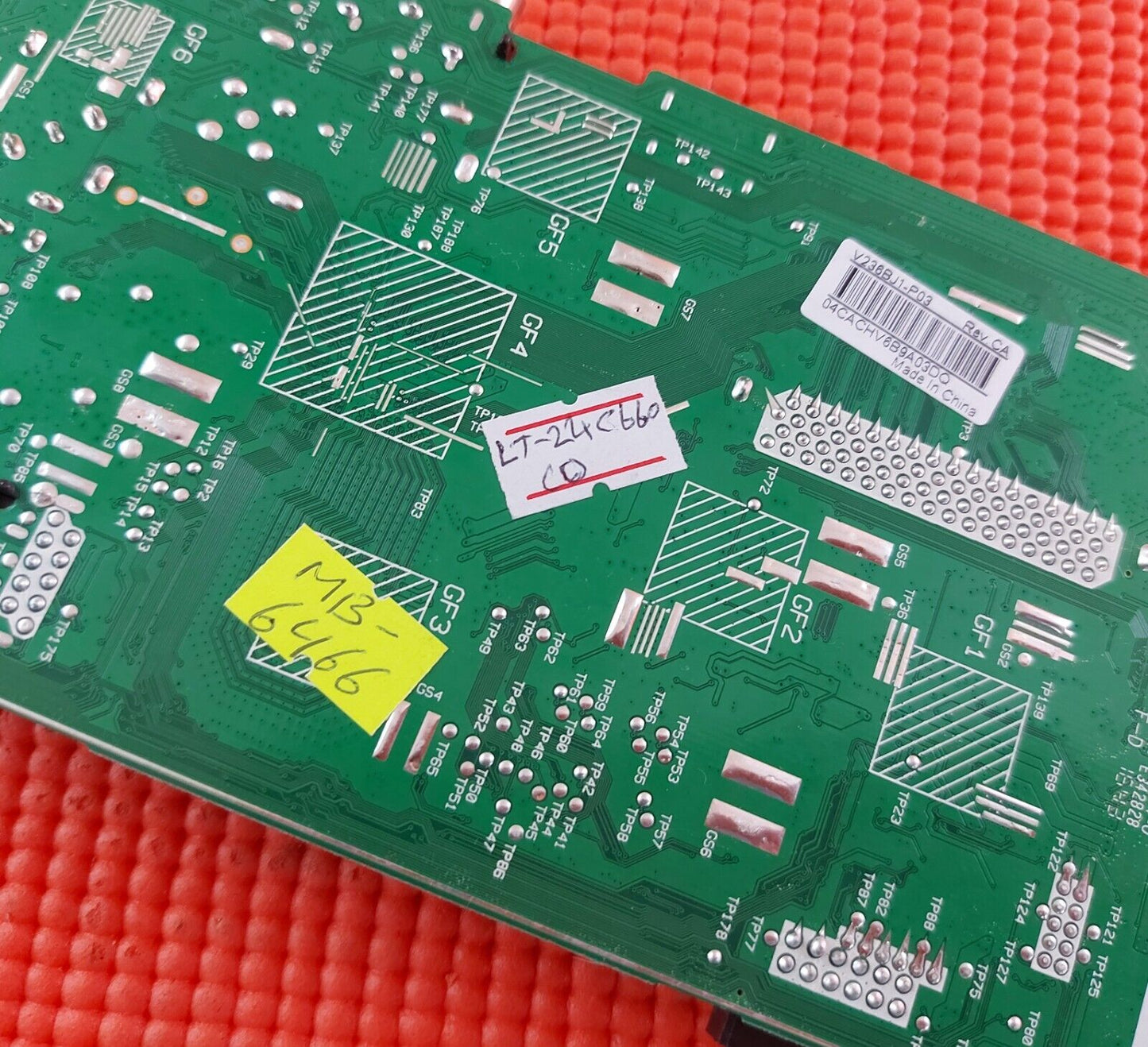 MAIN BOARD FOR JVC LT-24C660(C) 24" LED TV 17MB110 23362031 SCREEN V236BJ1-P03