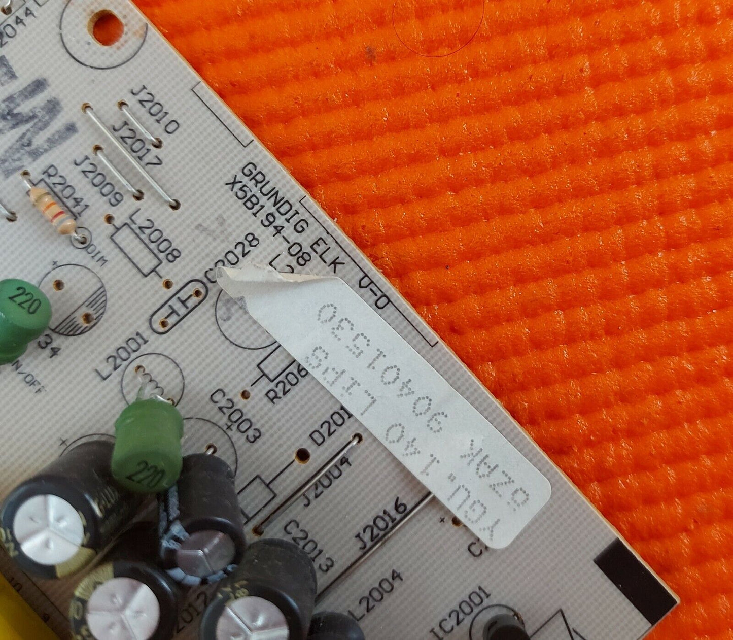 POWER BOARD FOR GRUNDIG GU16WB2 16'' LCD TV X5B194-08