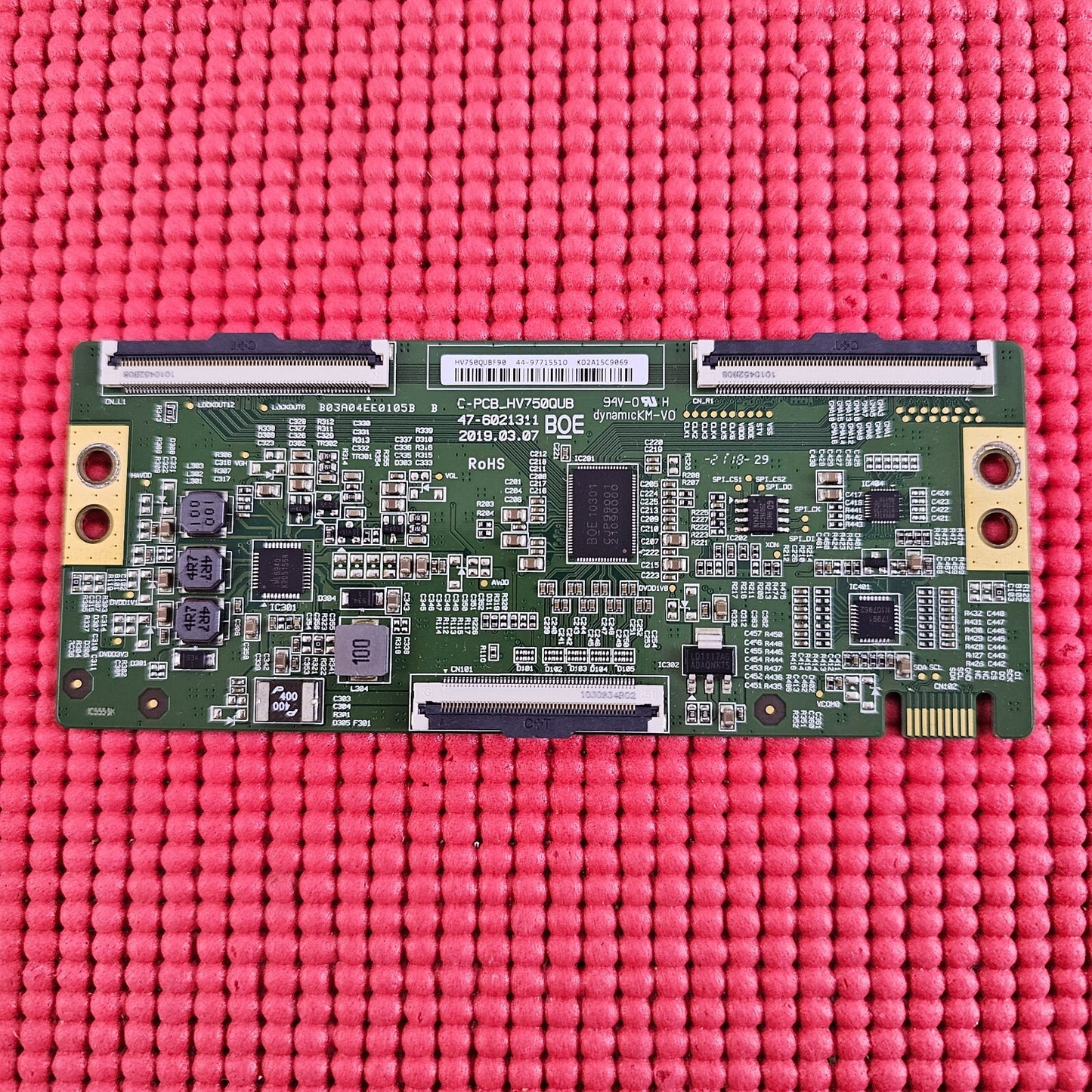 LVDS TCON BOARD FOR PHILIPS 75PUS8536/12 LT-75CF810 TV 47-6021311 HV750QUBF90