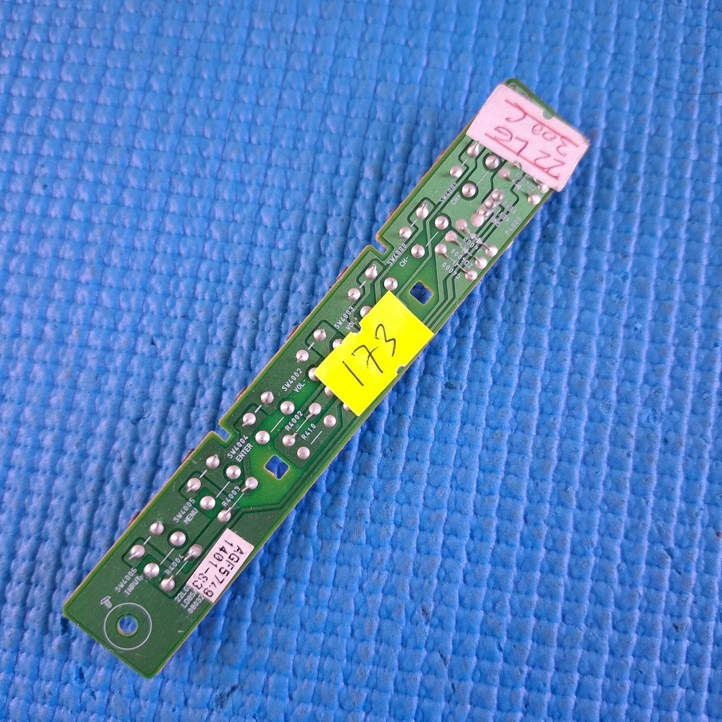 GENUINE BUTTON UNIT FOR LG 22LG300C 22LG30 TV EAX43229002