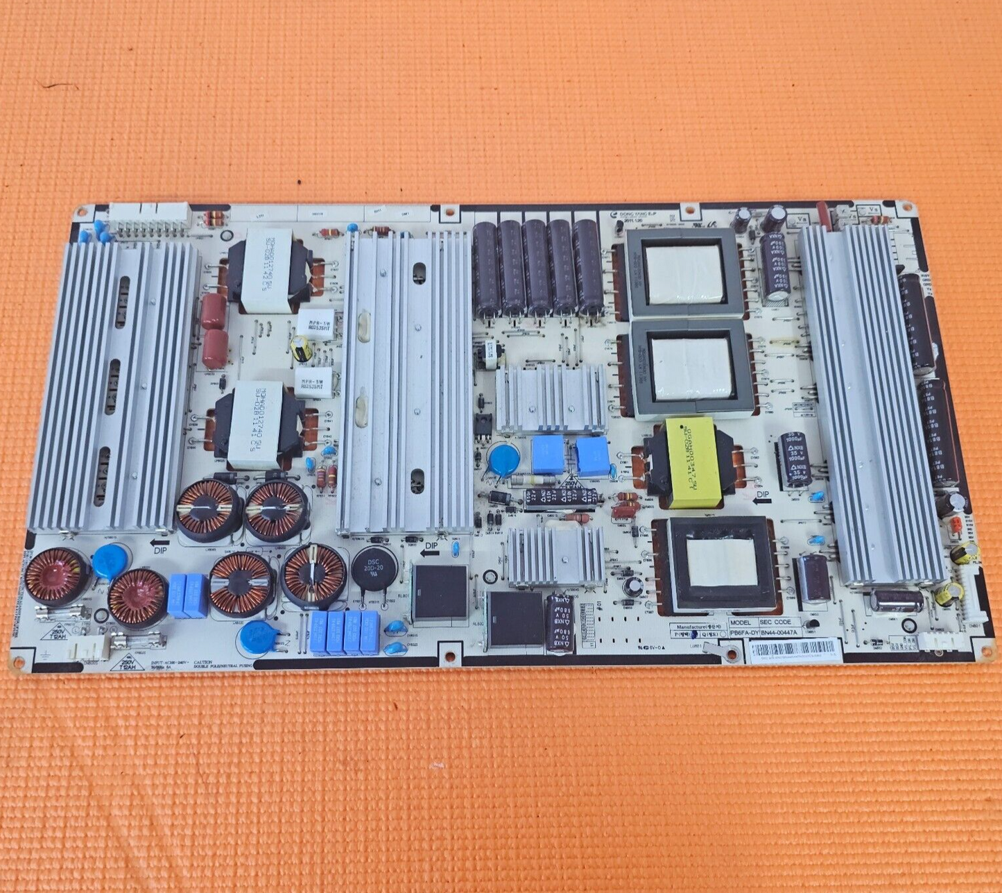 POWER BOARD FOR SAMSUNG PS64D800FU PS59D6900 PLASMA TV PB6FA-DY BN44-00447A