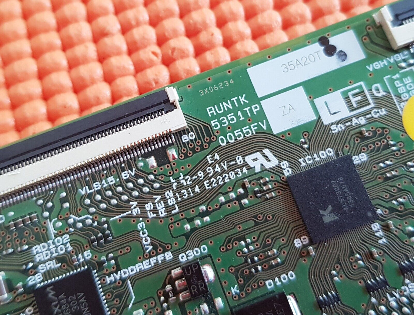 LVDS BOARD SAMSUNG UEF500AK UE40F5300AK UE32F5000AK TV RUNTK 5351TP 0055FV ZA