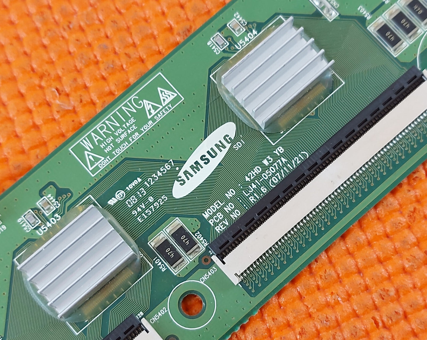 BUFFER BOARD FOR PS42A457P1D PS42A456P2D 42" TV LJ41-05077A LJ92-01484A AA1