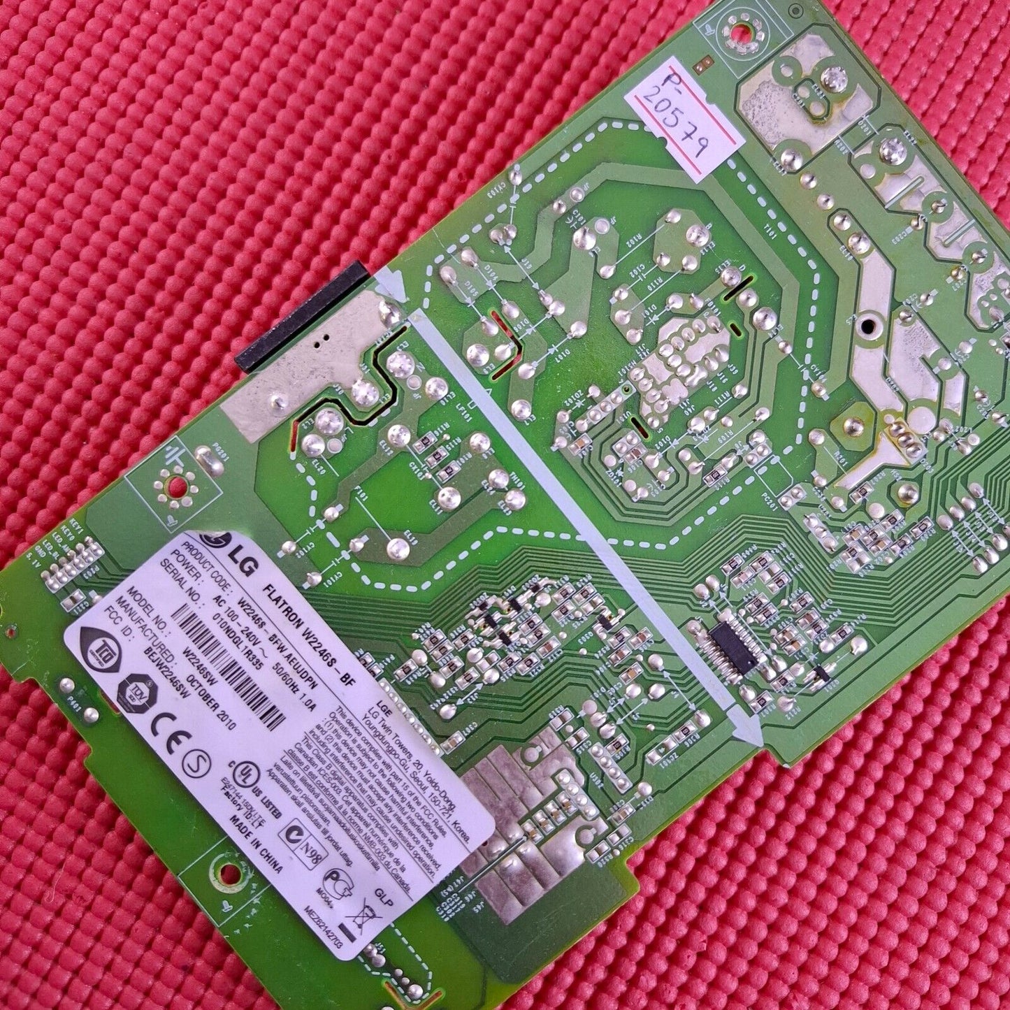 POWER SUPPLY BOARD FOR LG W2246S-BF 22" MONITOR EAX61376903 TU68C8-3B
