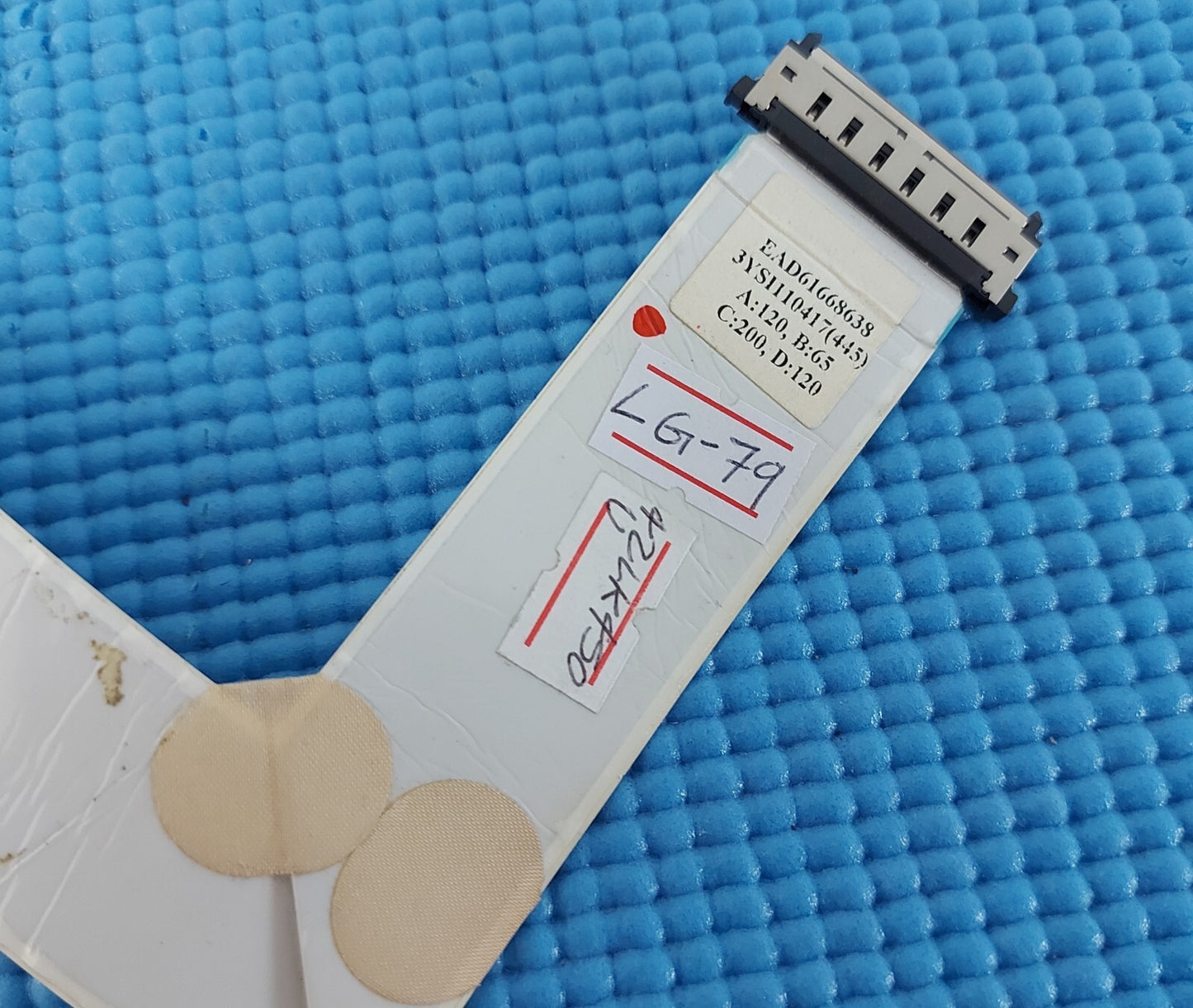 LVDS TCON CABLE FLAT FOR LG LG 42LK450U 42" LCD TV EAD61668638