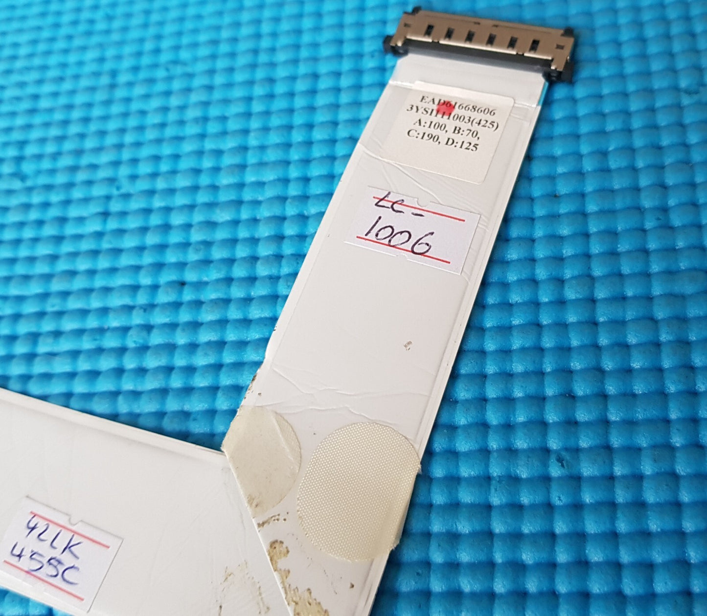 LVDS TCON CABLE FLAT FOR LG LG 42LK450U 42LK455C 42" LCD TV EAD61668606