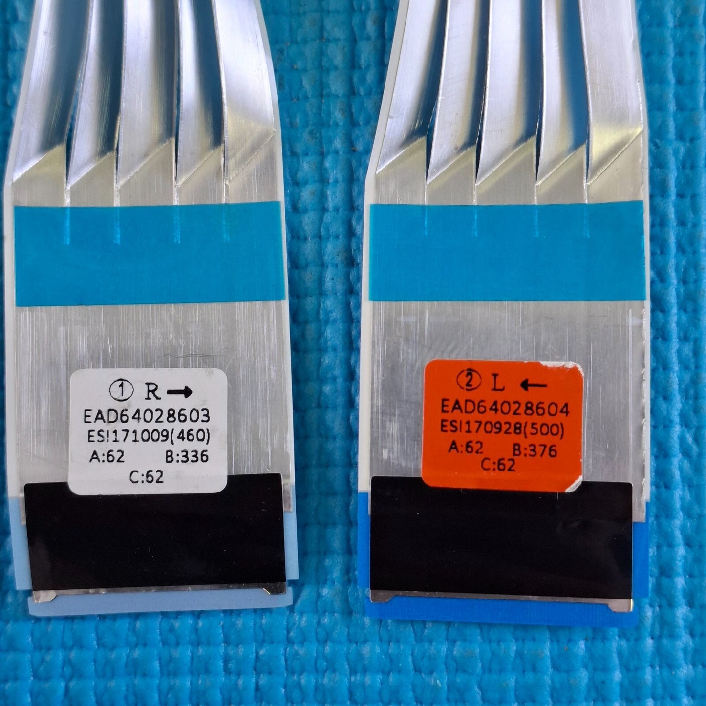 LVDS FLAT FLEX CABLE FOR LG 55UJ630V 55UJ643V 55" TV EAD64028603 EAD64028604