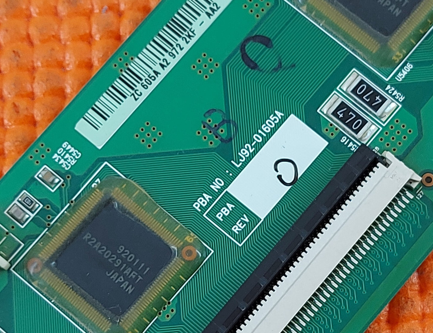 BUFFER BOARD FOR SAMSUNG PS42B430P2W PS42B450B1W TV LJ41-06109A LJ92-01605A AA2