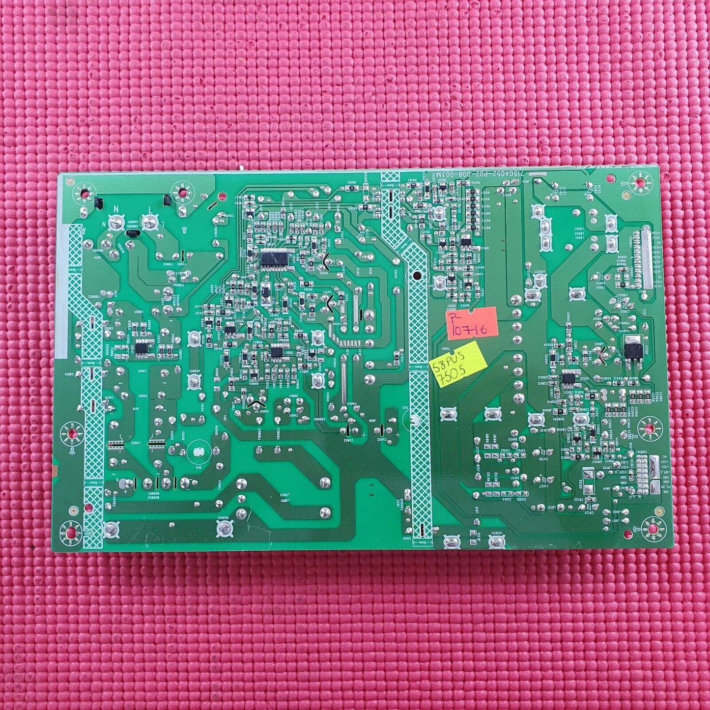 POWER BOARD FOR PHILIPS 58PUS7505/12 58" TV 715GA052-P02-008-003M PLTVKJ401XAC8