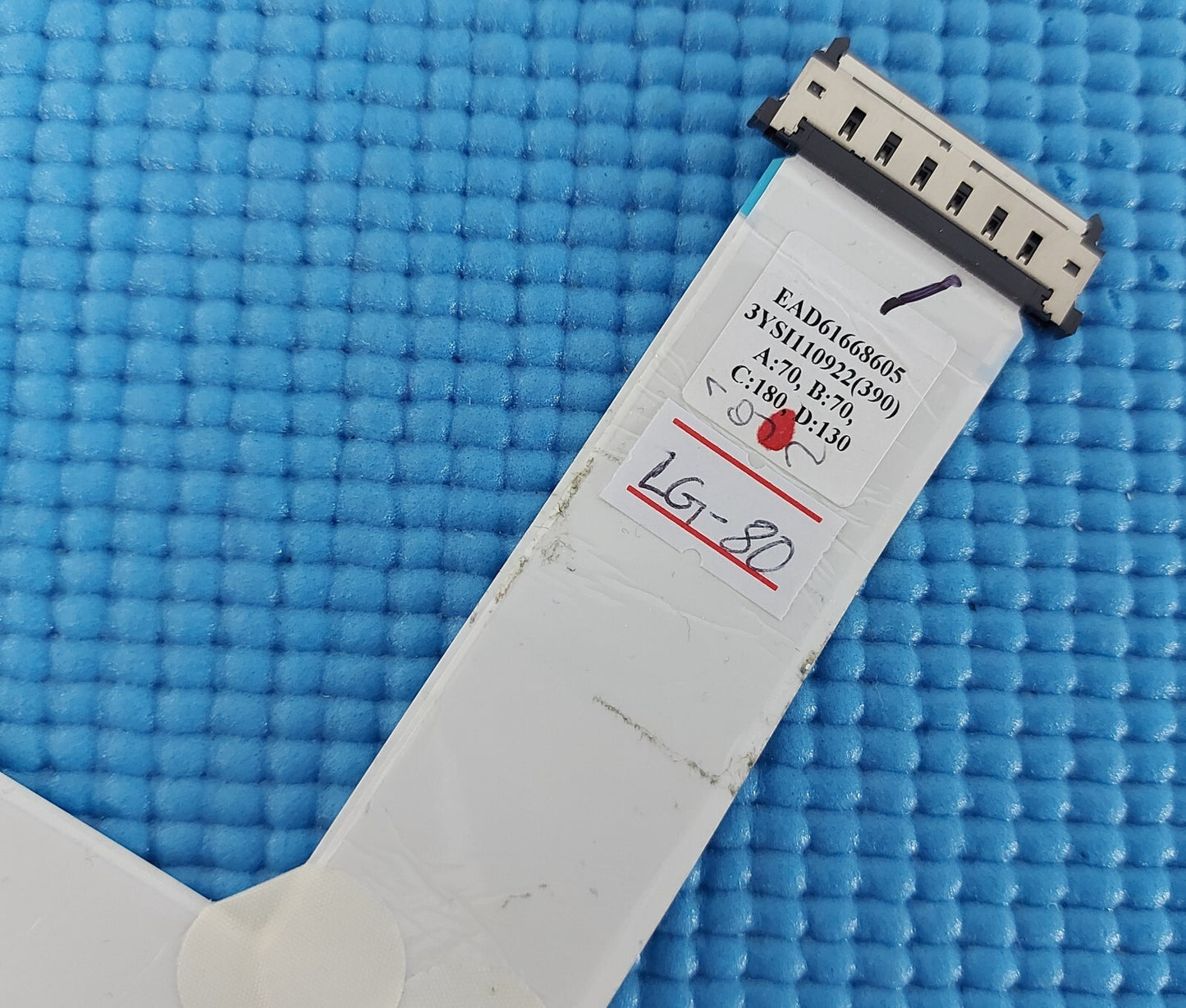 LVDS TCON CABLE FLAT FOR LG 37LK450U 37" LCD TV EAD61668605
