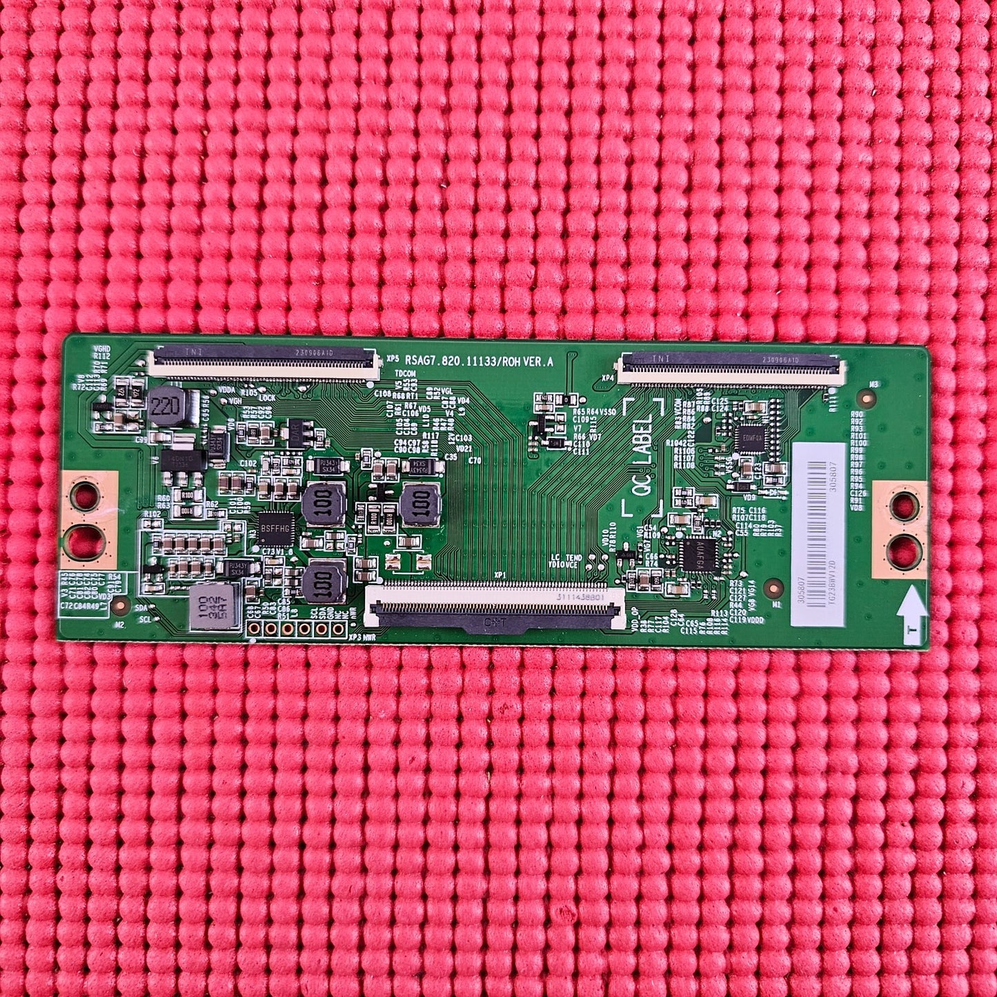 LVDS BOARD FOR HISENSE 55A6KTUK 55E7HQTUK TV RSAG7.820.11133/ROH VER.A 305807