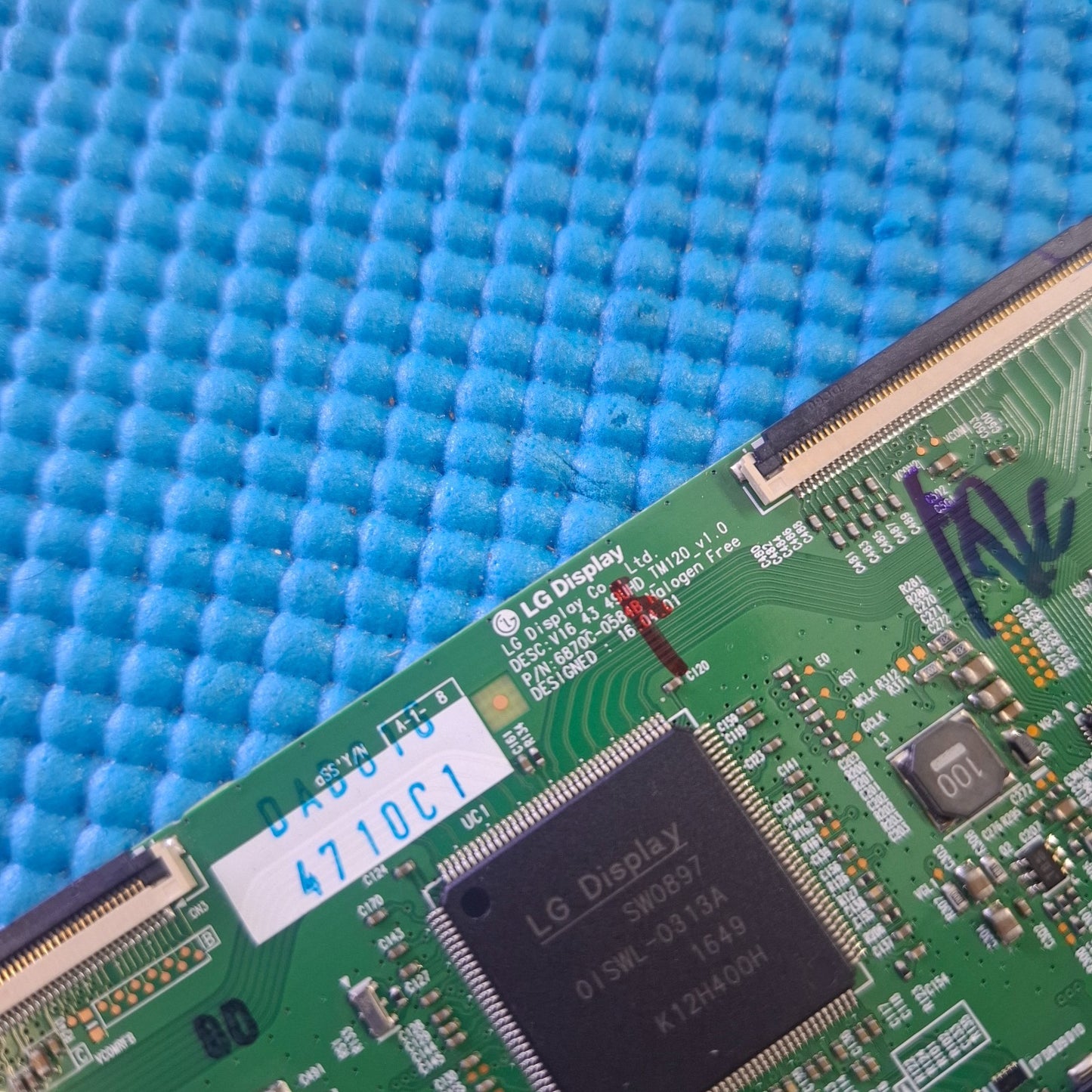 LVDS BOARD FOR LG 43UH620V 43UH603V 43" LED TV 6871L-4710C 6870C-0584B