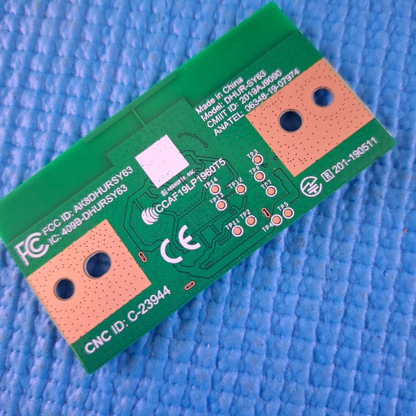 WIFI MODULE FOR SONY KD-55XH8096 KD-55XH9005 KD-65A8 TV DHUR-SY63 1-005-419-11