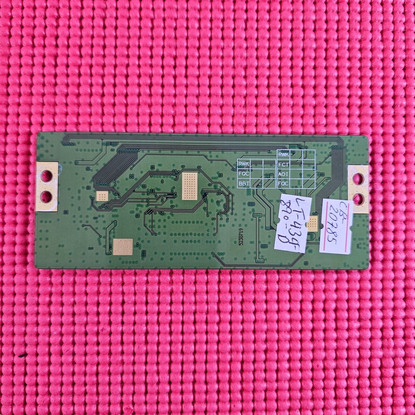 TCON FOR JVC LT-43CF890 LT-43CF810 43PUS7505 TV HV430QUB-F70 47-6021476