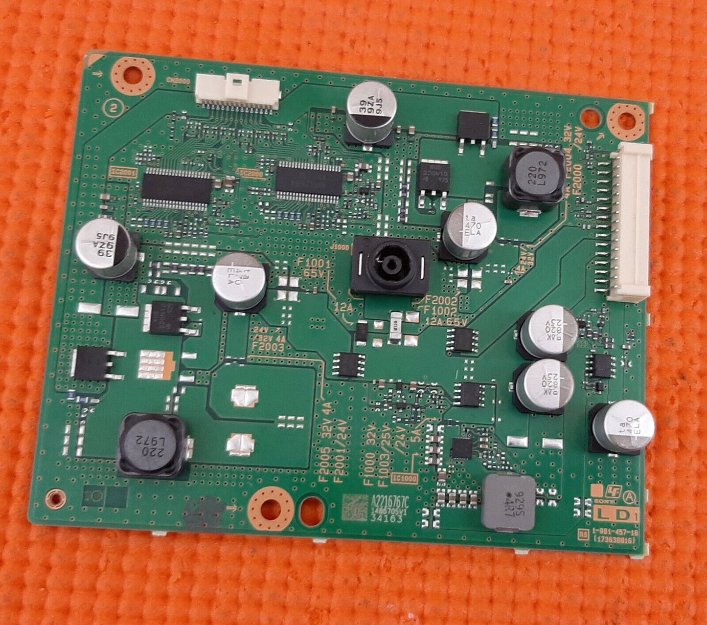 INVERTER BOARD FOR SONY KDL-49XG7003 49" LCD TV 1-981-457-16 173638816 A2216767C