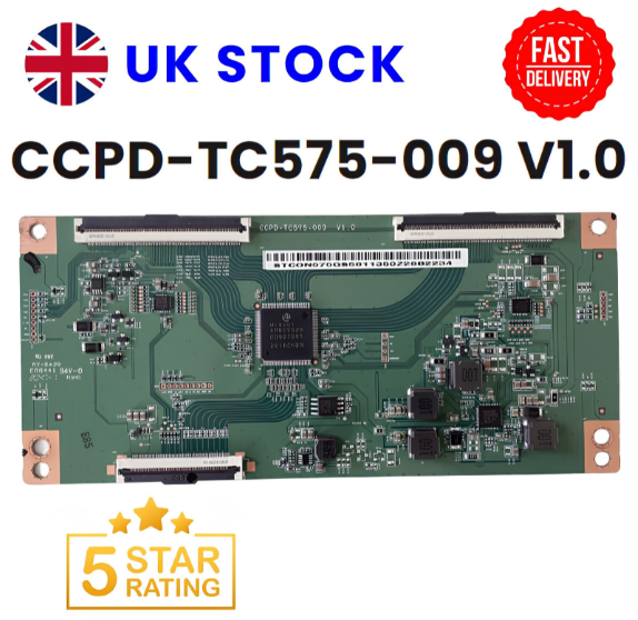 TCON FOR 58HK6100U 58UL2163DB 58PUS7805 58PUS7505 58UL2B63DB CCPD-TC575-009 V1.0
