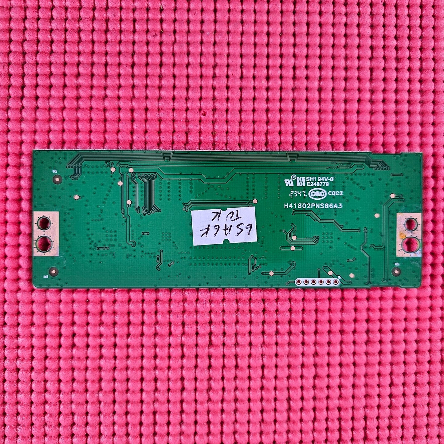 LVDS TCON BOARD FOR HISENSE 65A6KTUK 65" TV RSAG7.820.11538/ROH VER.B 356698