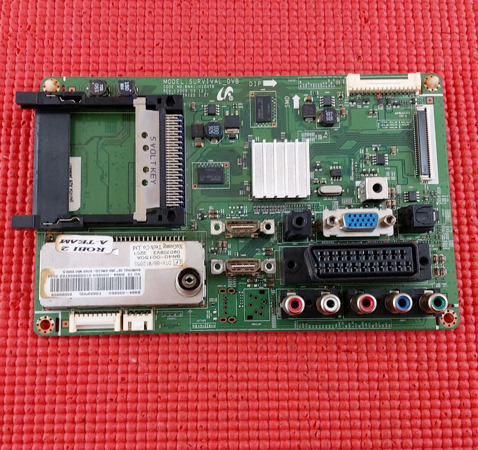 MAIN BOARD FOR SAMSUNG LE32B350PTW TV BN41 01207B BN94 03095H SCREEN LTA320AP06