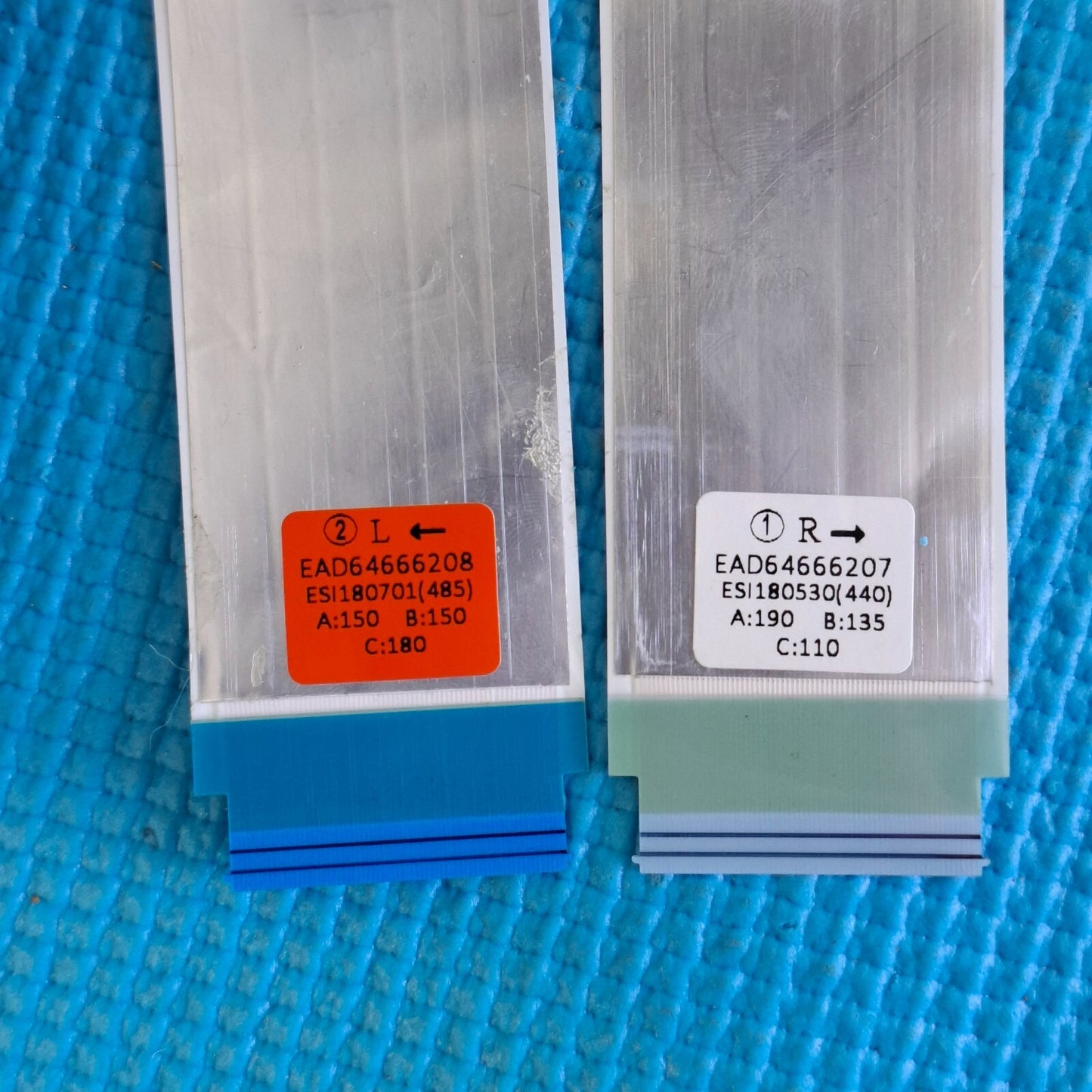 LVDS CABLE FOR LG 49SM8200PLA 43UM7100PLB 43UP75006LF TV EAD64666207 EAD64666208