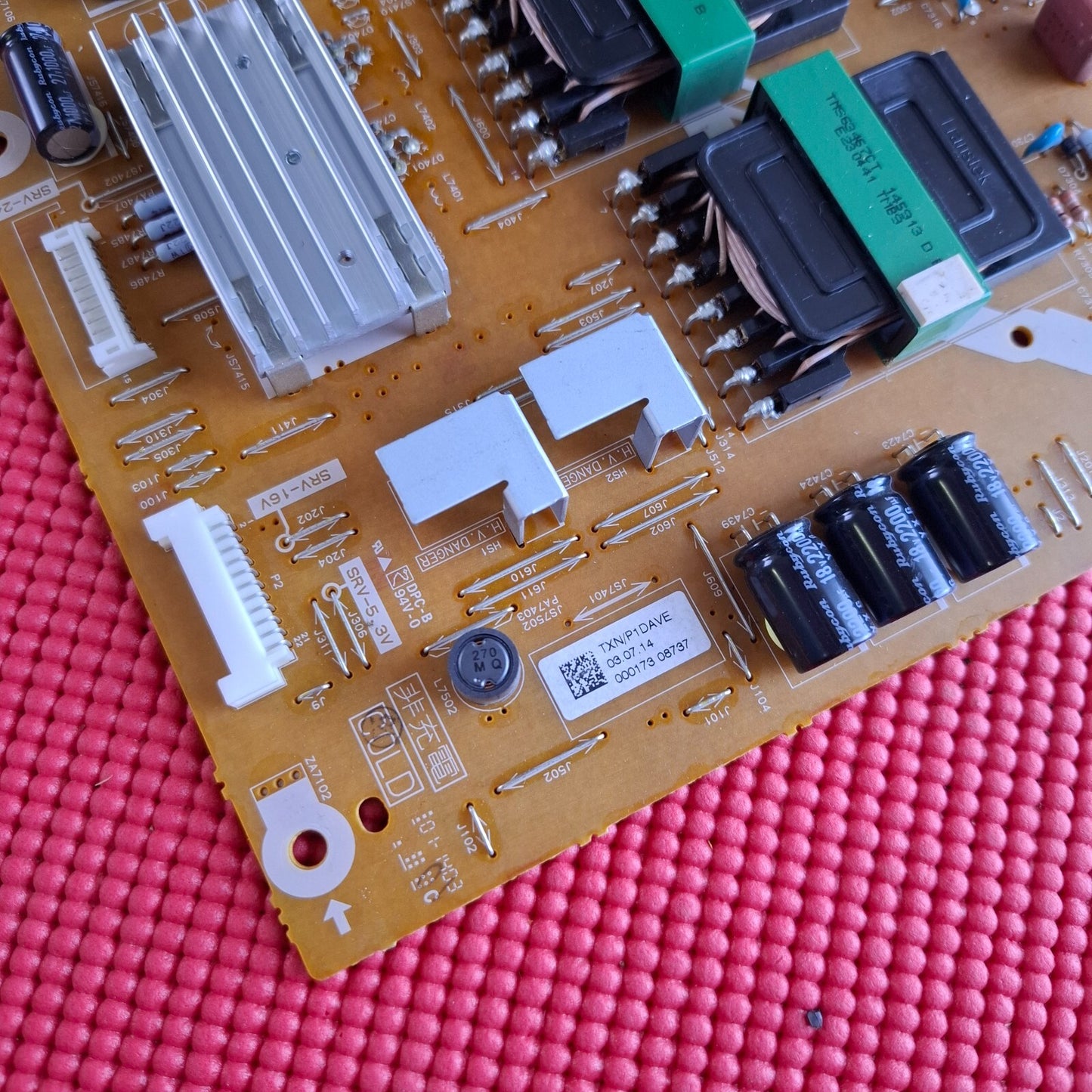 POWER SUPPLY BOARD PANASONIC TX-58AX802B 58" TV TNPA5937 2 P TXN/P1DAVE