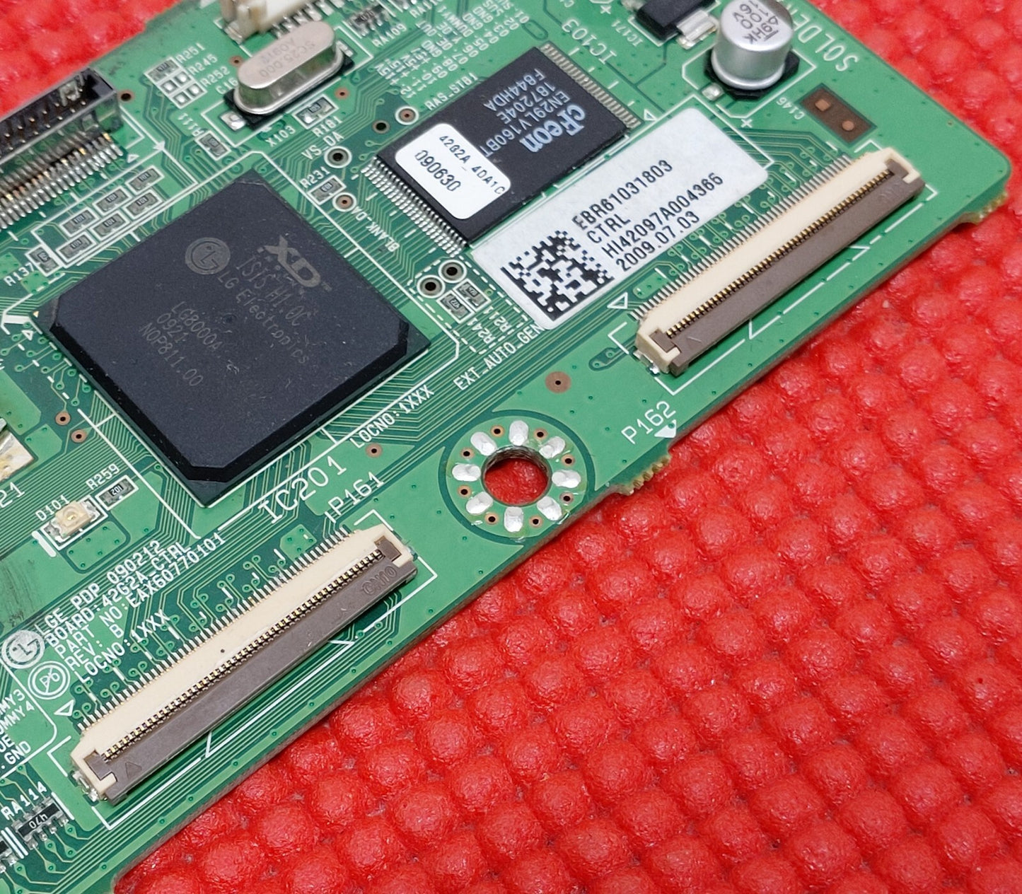 LVDS TCON BOARD FOR LG 42PQ3000 42PQ6000 42" PLASMA TV EAX60770101 EBR61031803