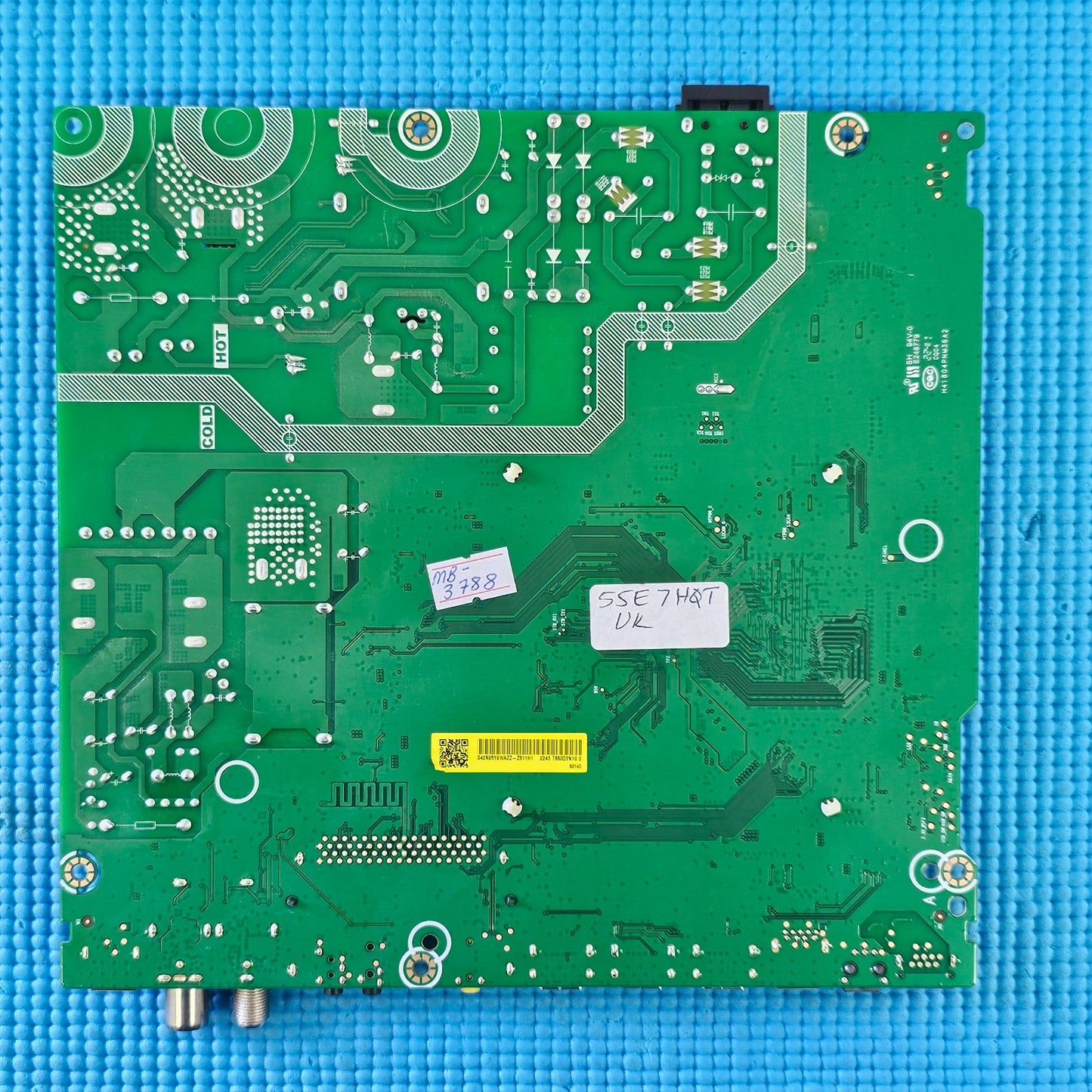 MAIN BOARD FOR HISENSE 55E7HQTUK 55" TV RSAG7.820.11932/ROH SCREEN T550QVN10.0