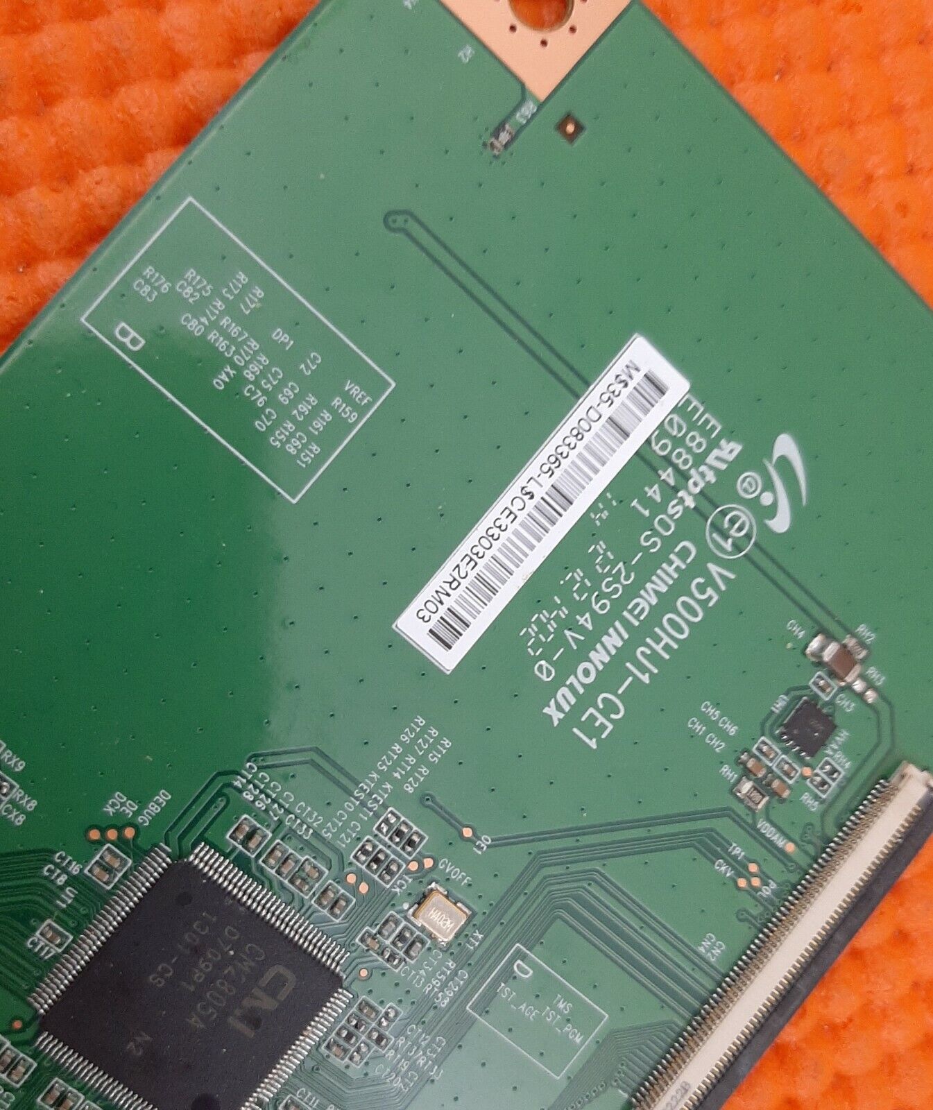 LVDS BOARD FOR PANASONIC TX-L42E6B 42" LED TV V500HJ1-CE1 35-D083365