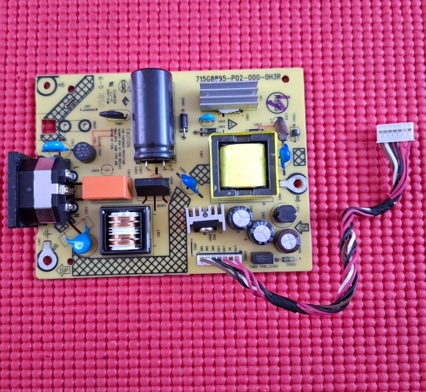 POWER SUPPLY BOARD FOR HP E243 E233 MONITOR 715G8895-P02-000-0H3R 4333912A0878