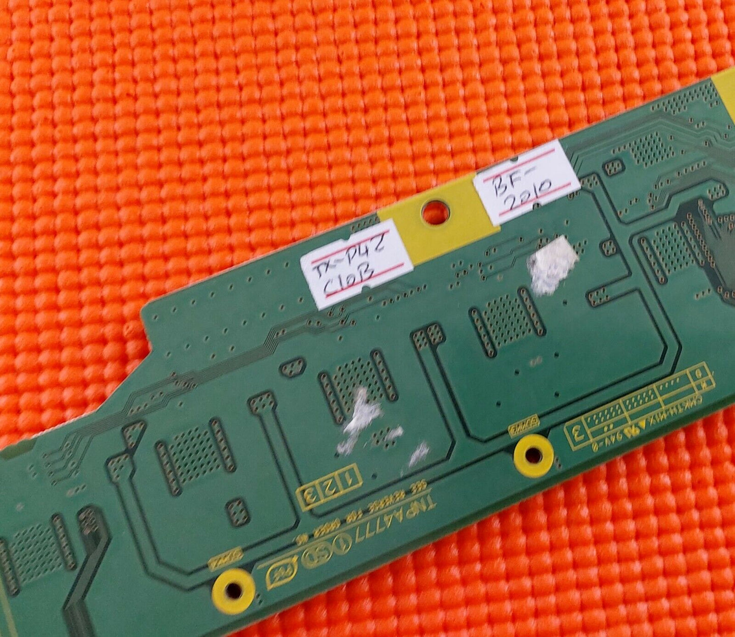 BUFFER BOARD FOR PANASONIC TX-P42C10B PLASMA TV TNPA4777 AC 1 SD TXNSD11UBG42