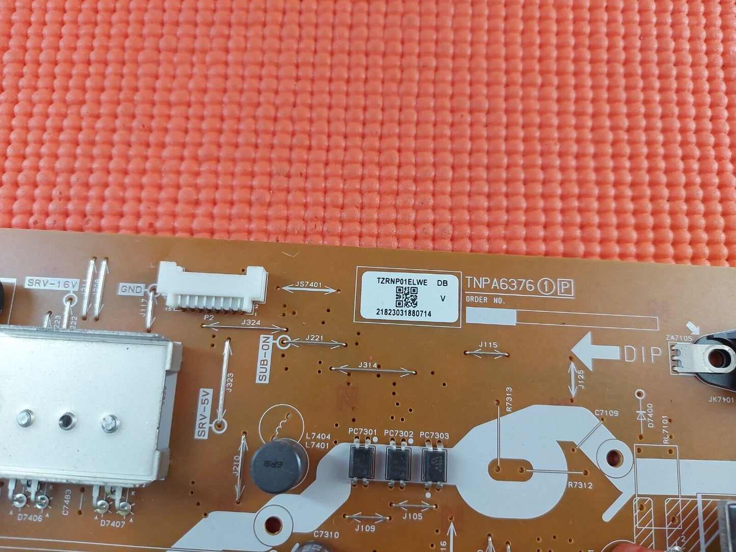 POWER SUPPLY FOR PANASONIC TX-49EX600B TX-49EX580B TV TNPA6376 1 P TZRNP01ELWE