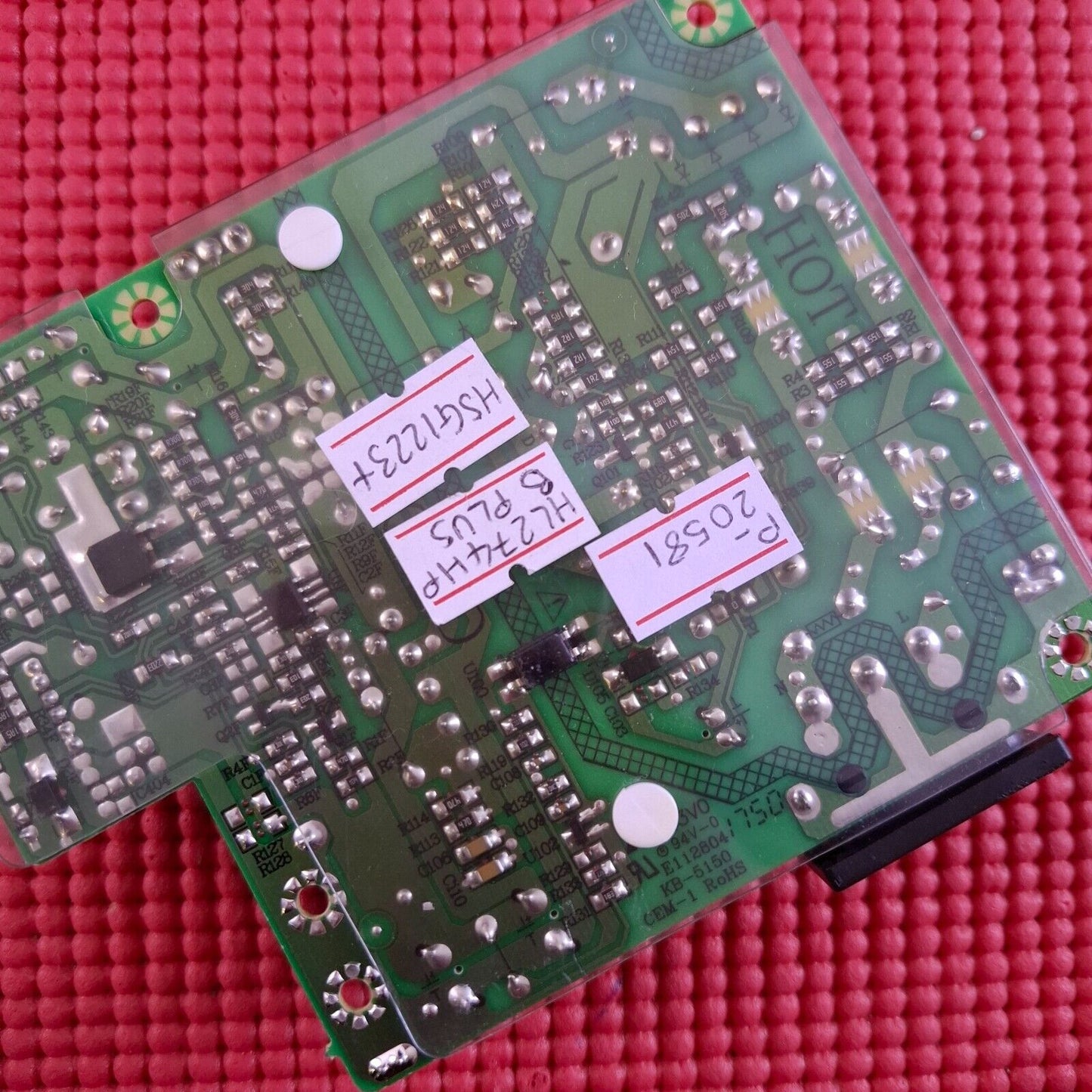 POWER SUPPLY BOARD FOR HANNSPREE HSG1223+ HL274HPB PLUS MONITOR AY062D-1SF10